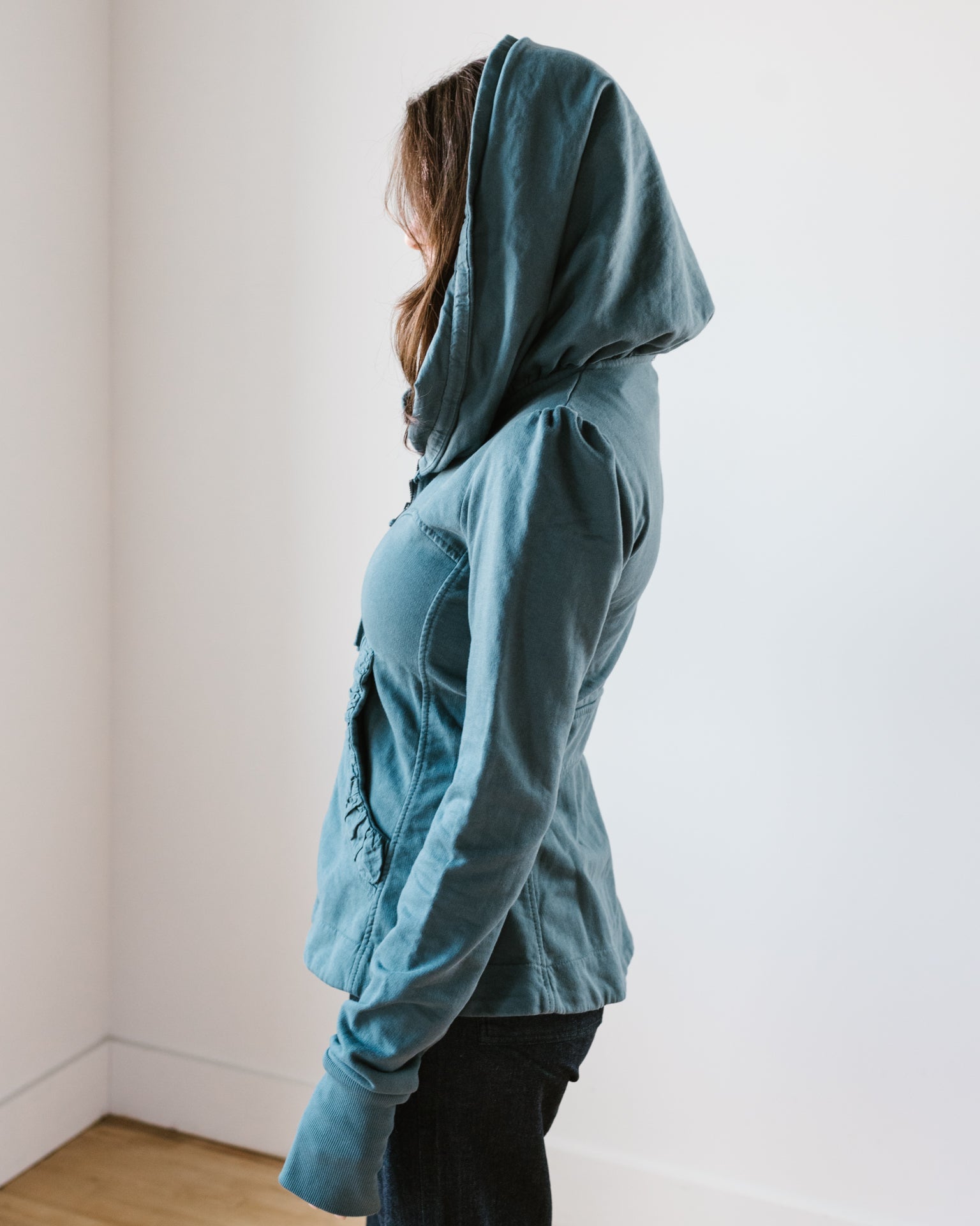 Cloak Hoodie in Atlantic
