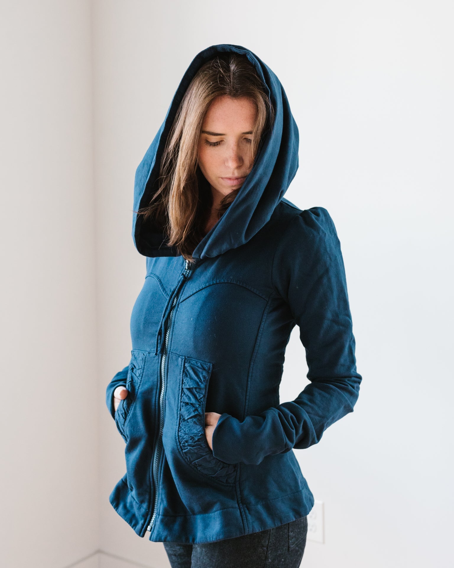 Cloak Hoodie in Midnight
