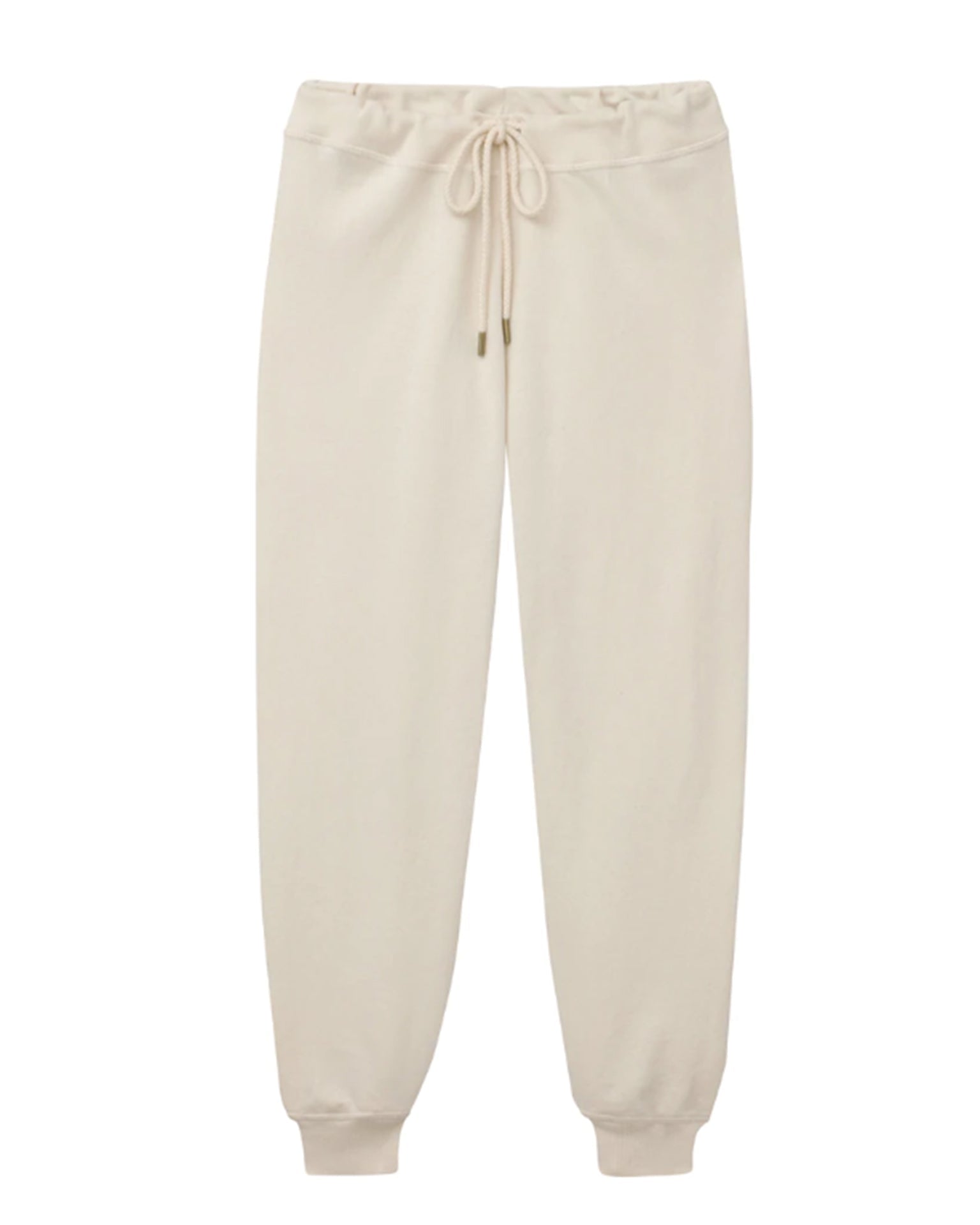 The Cropped Sweatpant in Washed White