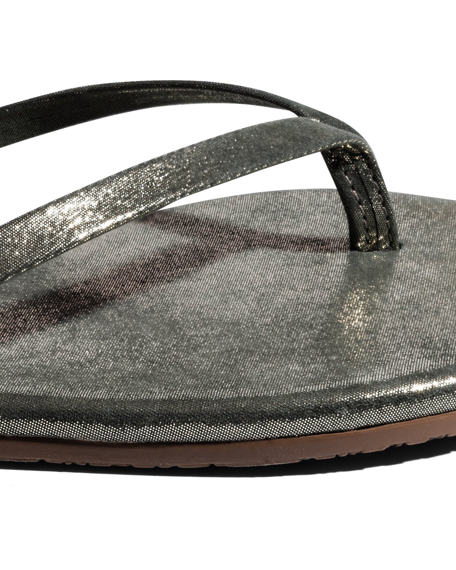 Glitter Flip Flops in Moonshine