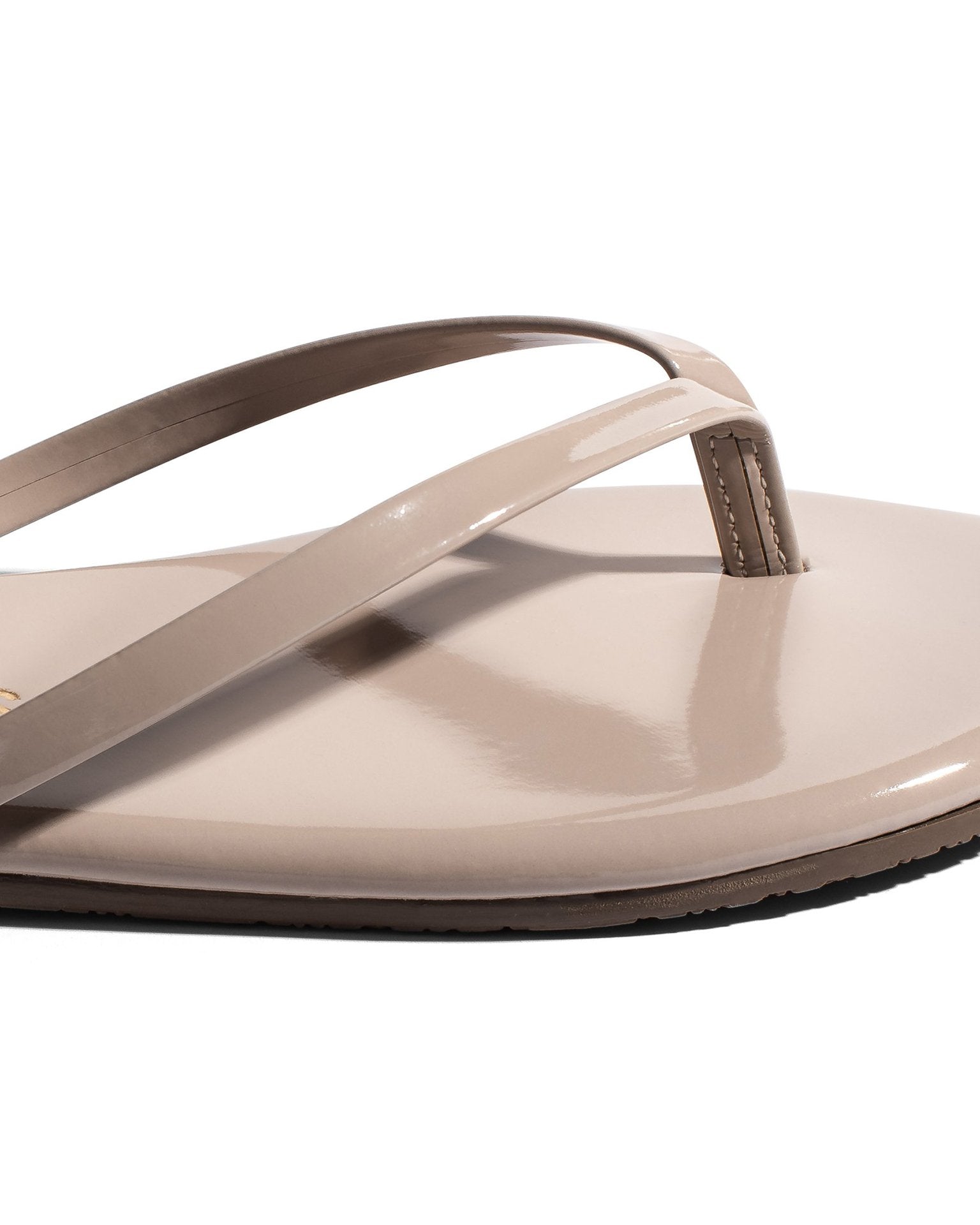 Glosses Flip Flop in Custard