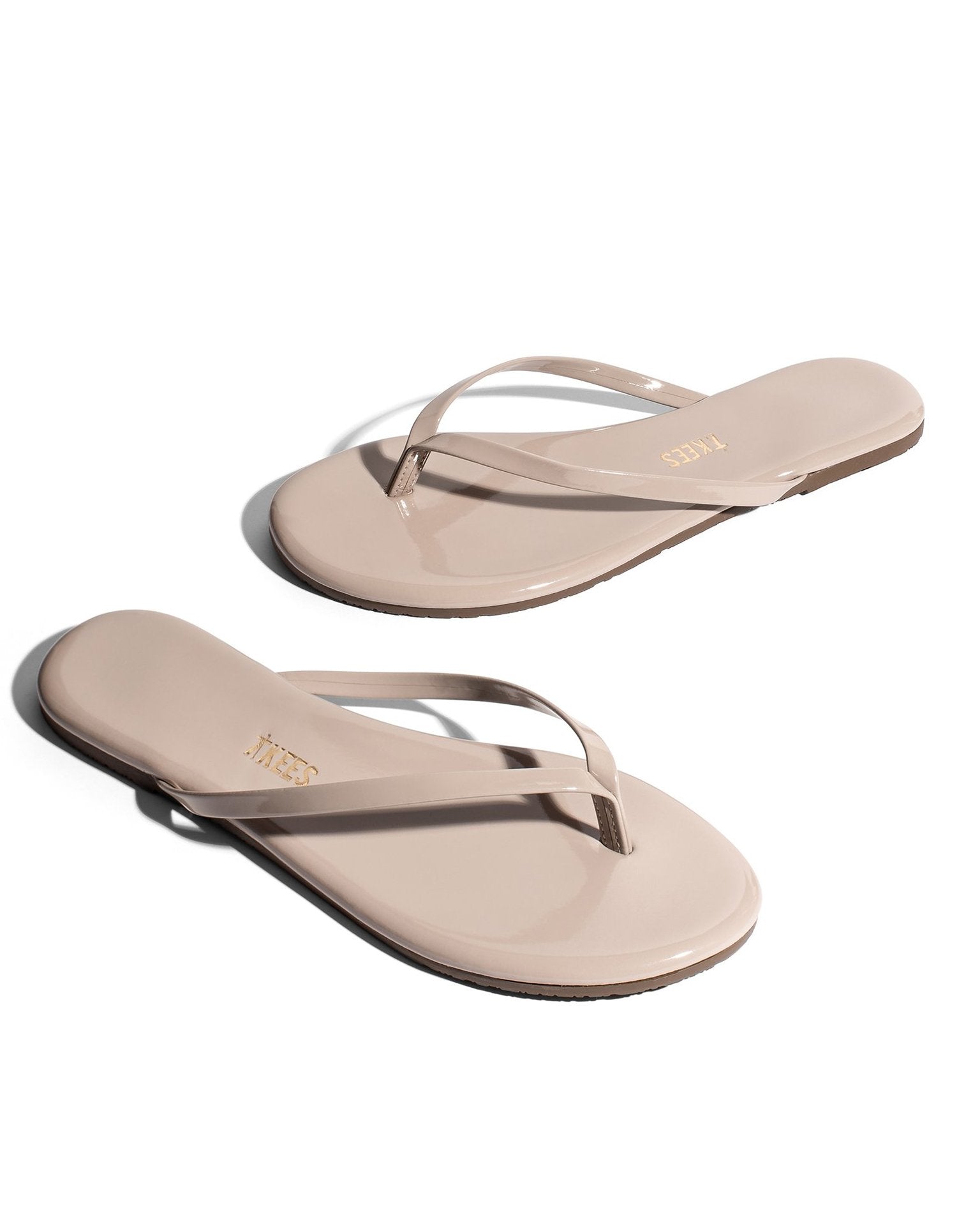 Glosses Flip Flop in Custard