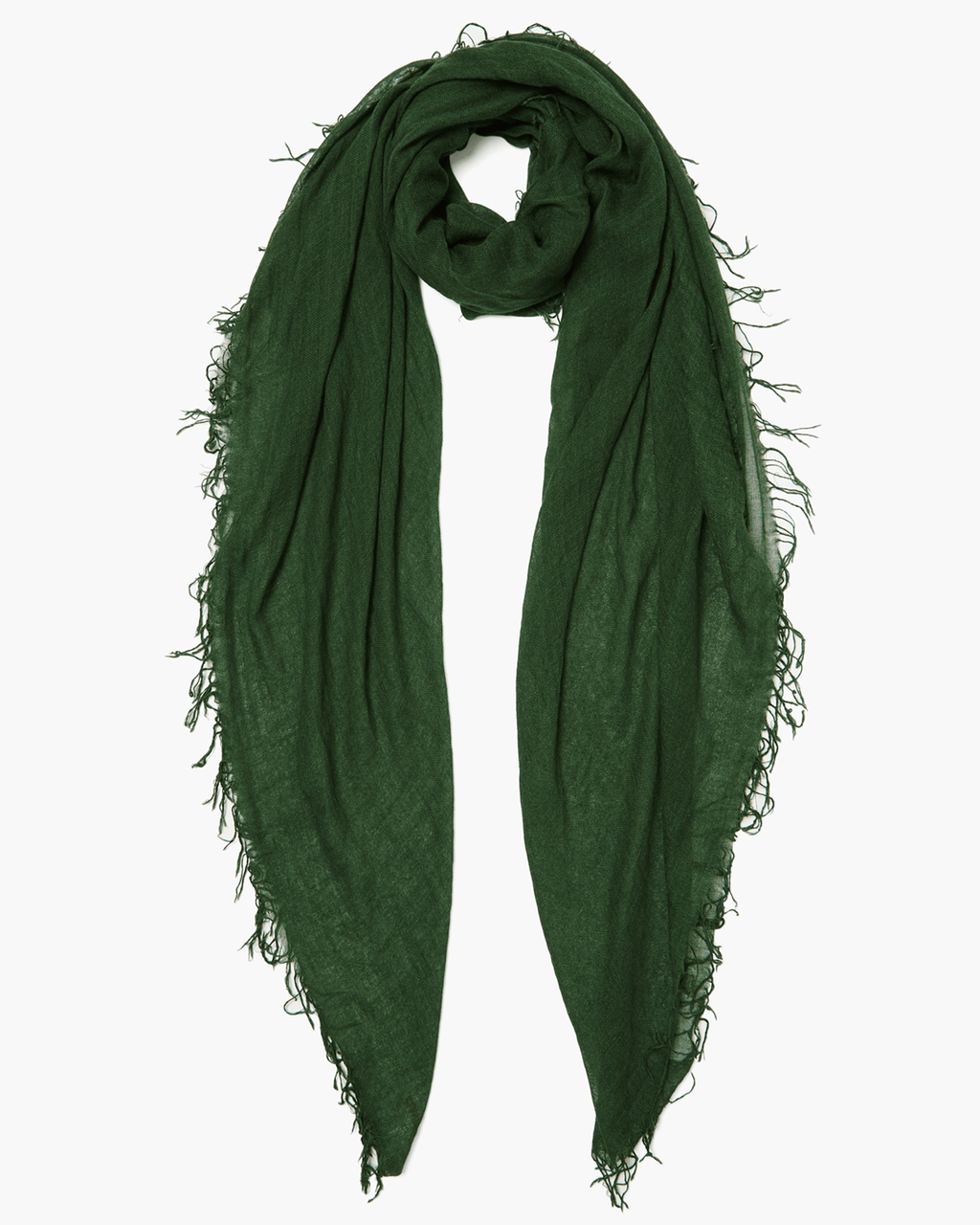 Cashmere & Silk Scarf in Greener Pastures