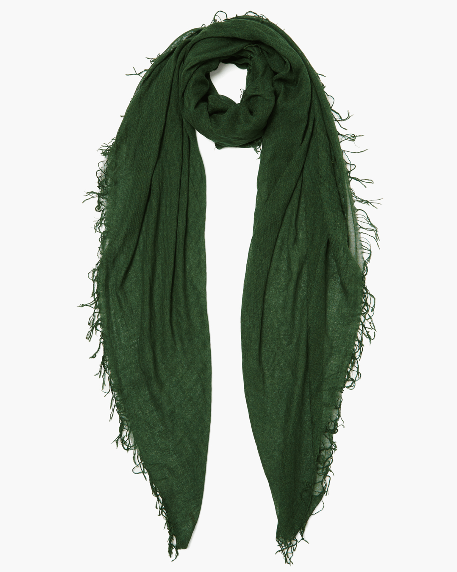 Cashmere & Silk Scarf in Greener Pastures