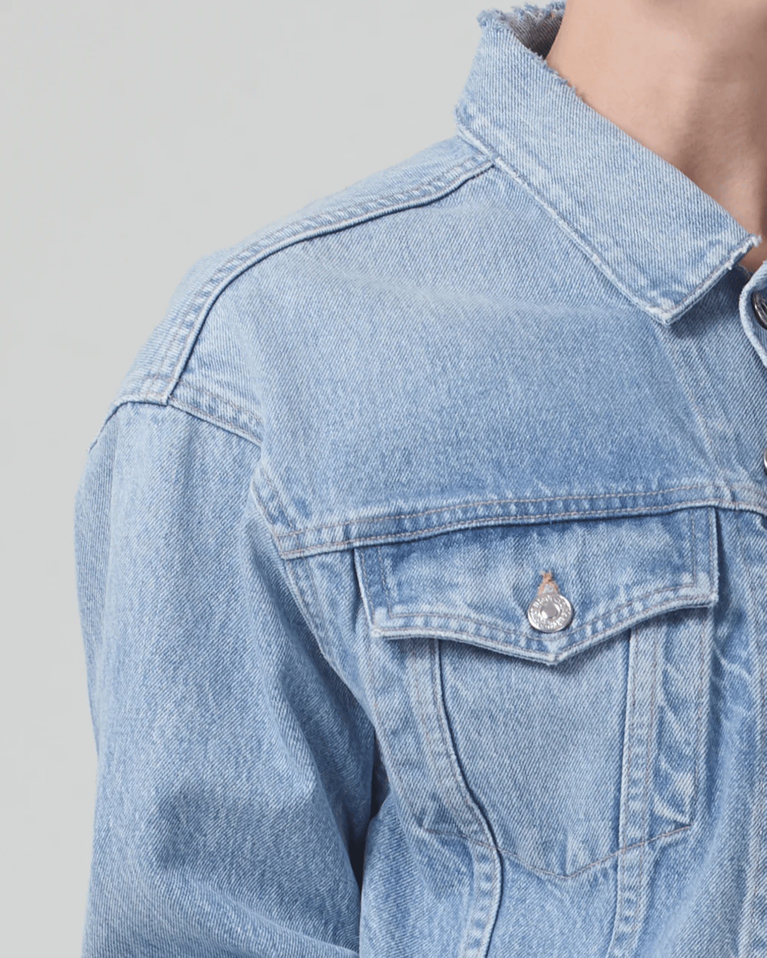 Dulce Denim Jacket in Seaplane