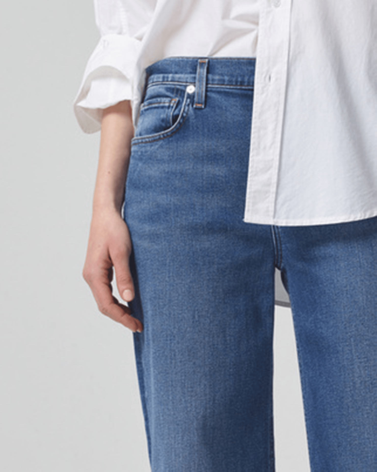Loli Mid Rise Baggy in Palazzo