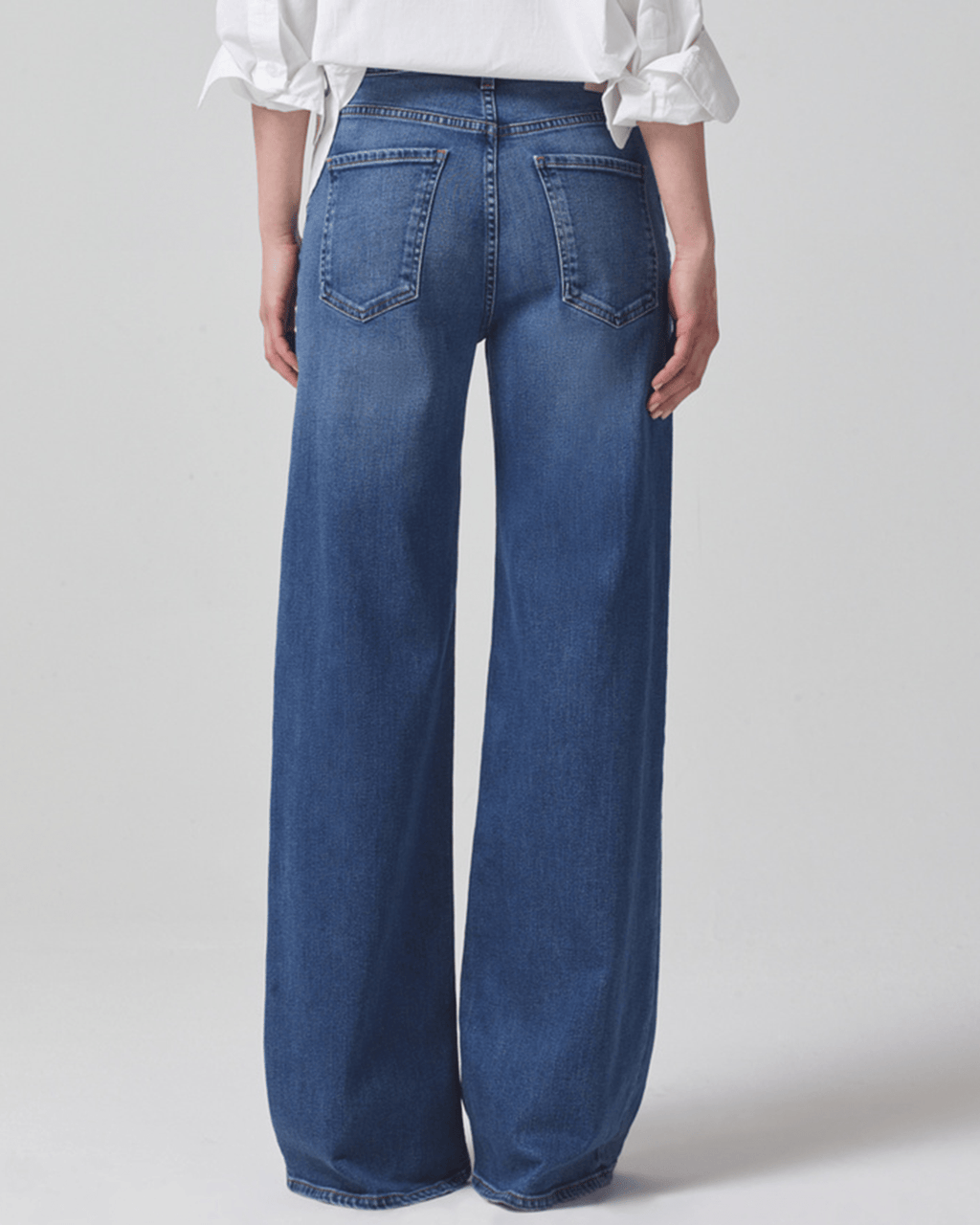 Loli Mid Rise Baggy in Palazzo