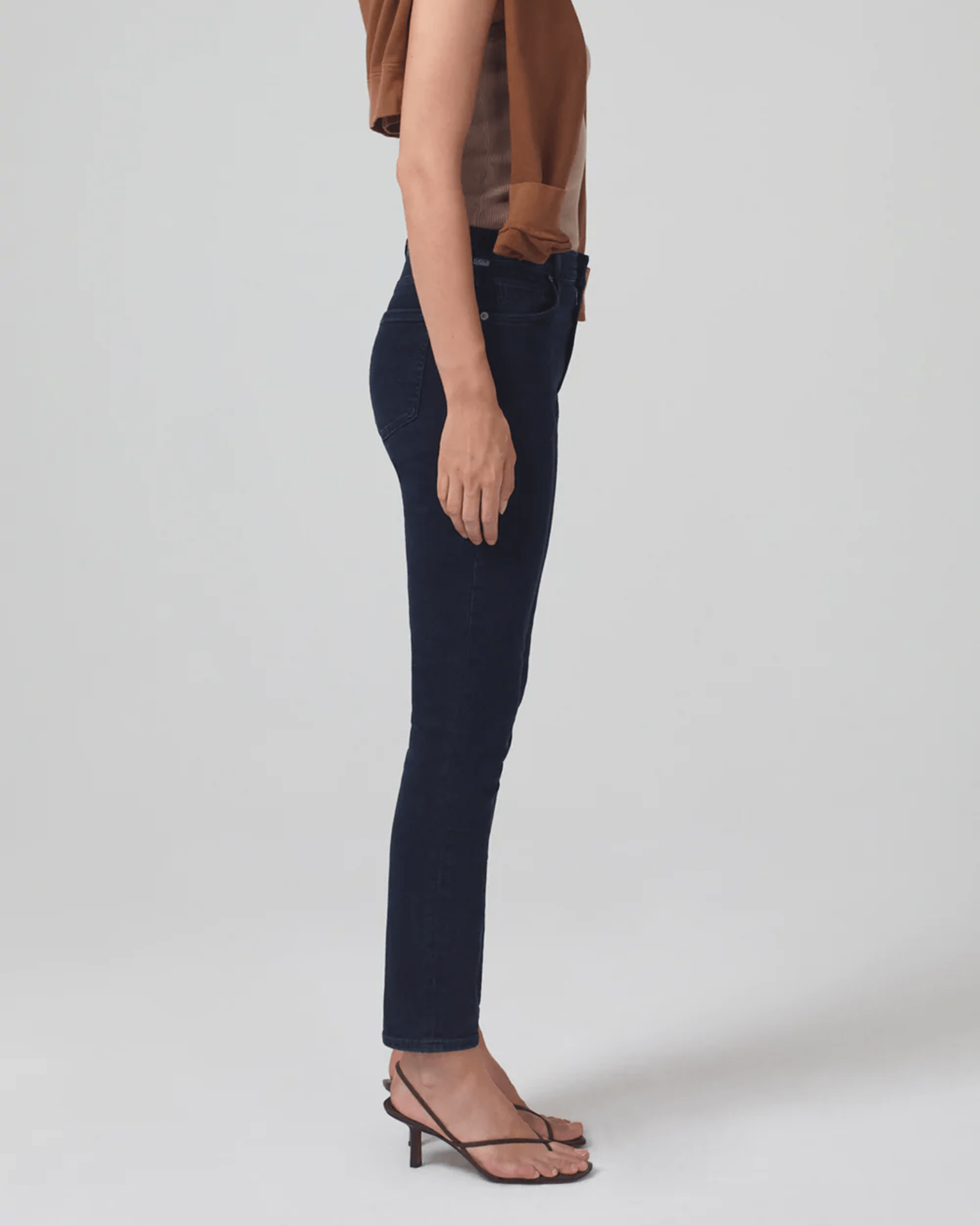 Olivia H/R Skinny Ankle in Ultra Marine
