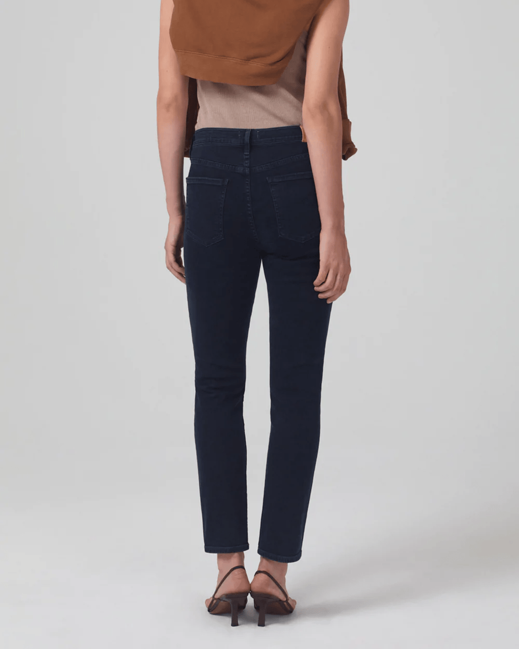 Olivia H/R Skinny Ankle in Ultra Marine