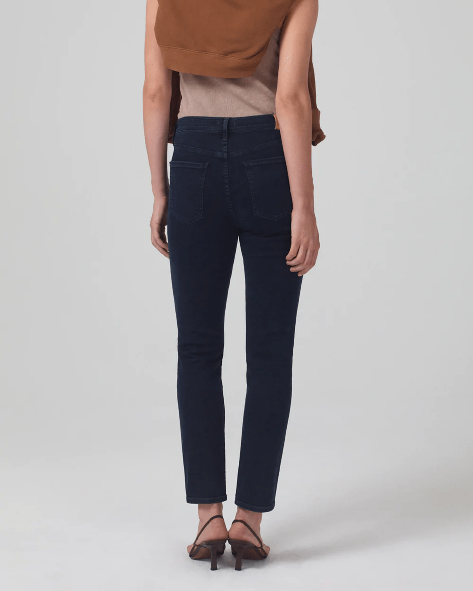 Olivia H/R Skinny Ankle in Ultra Marine