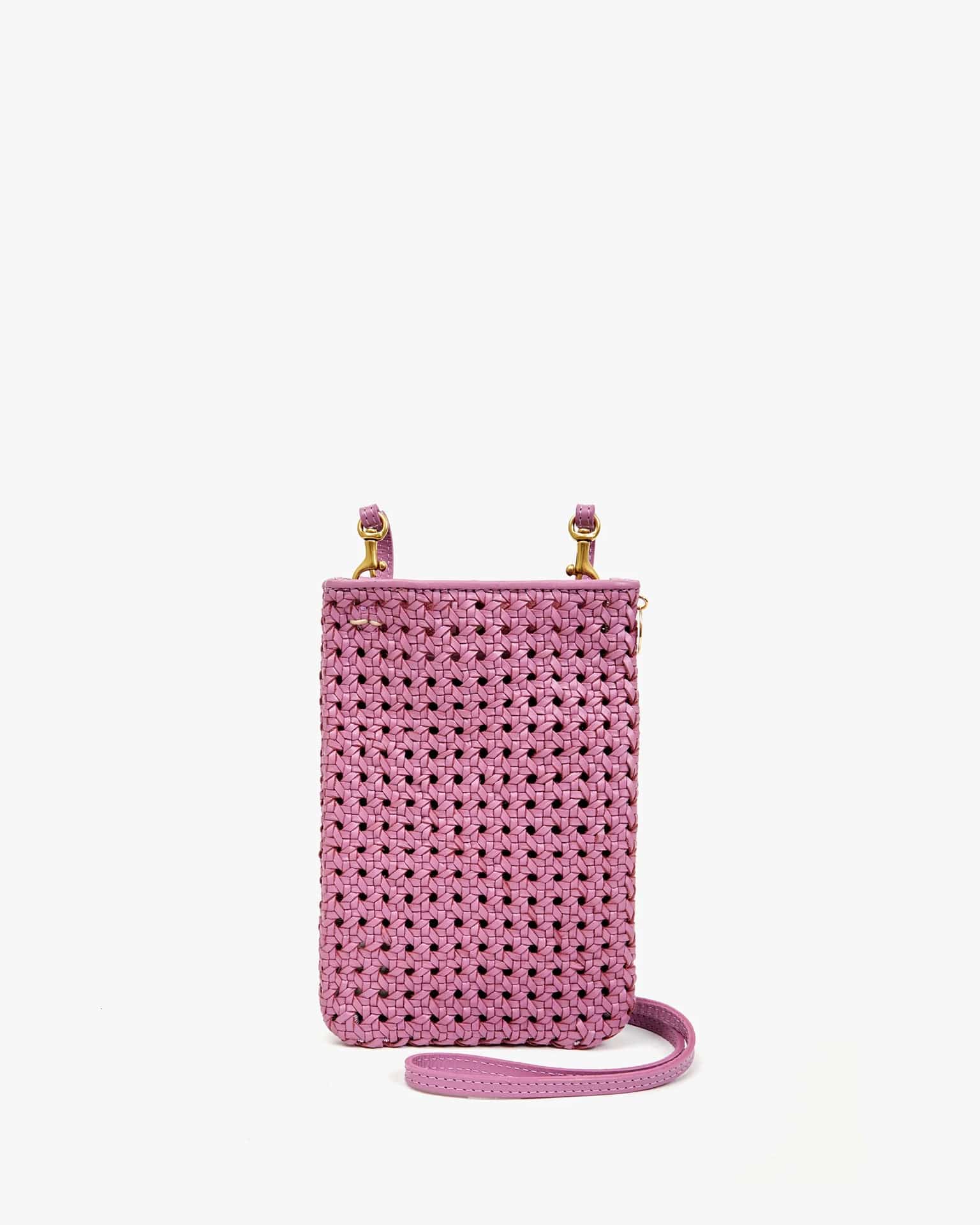 Rattan Poche in Wild Thistle