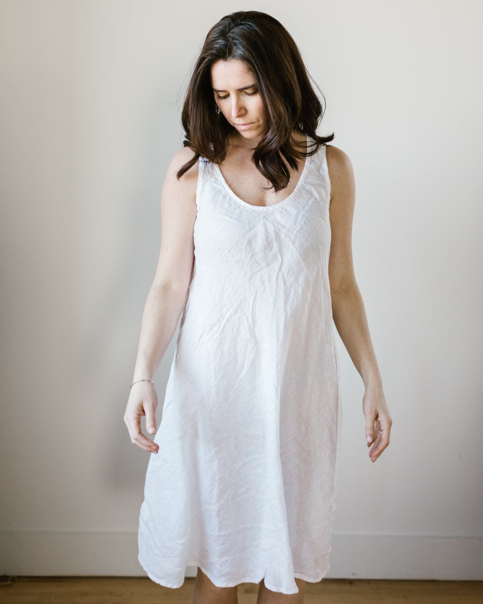 Bree Dress in White