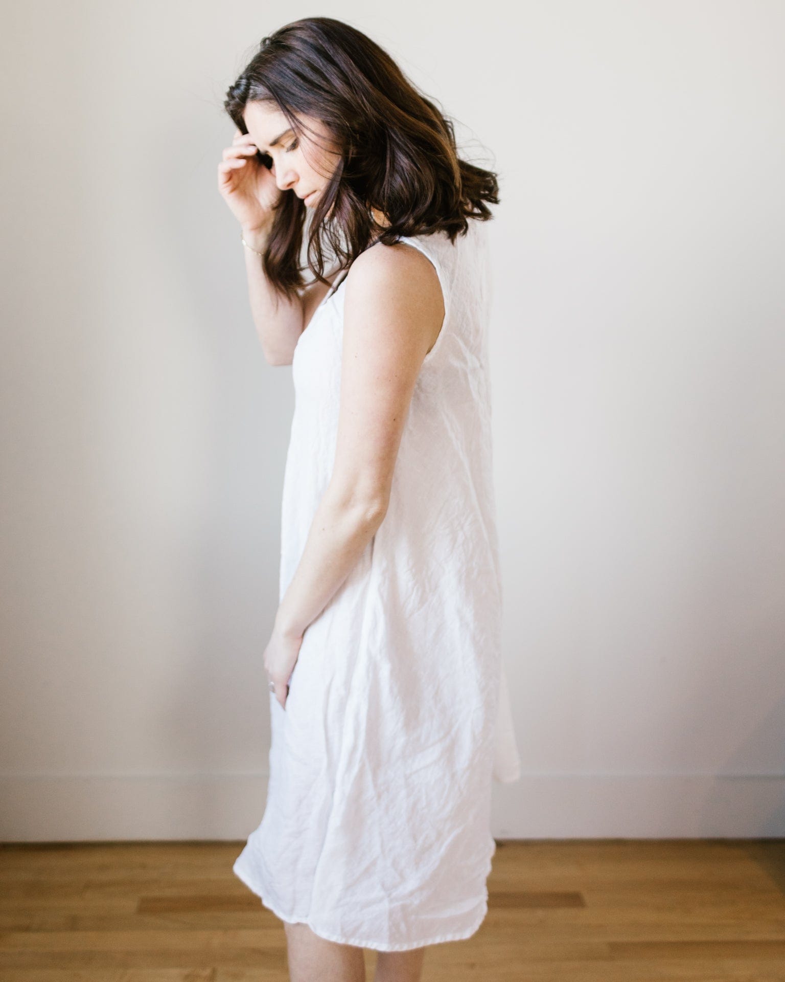Bree Dress in White