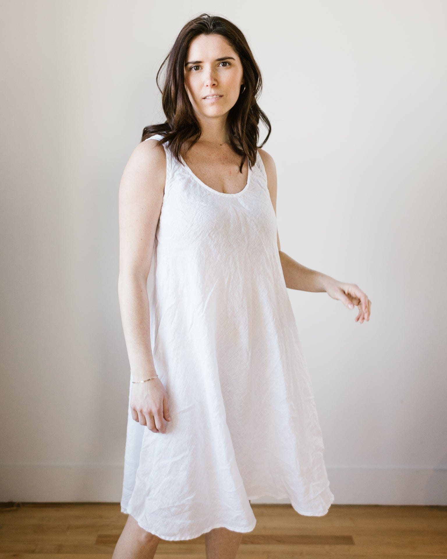 Bree Dress in White