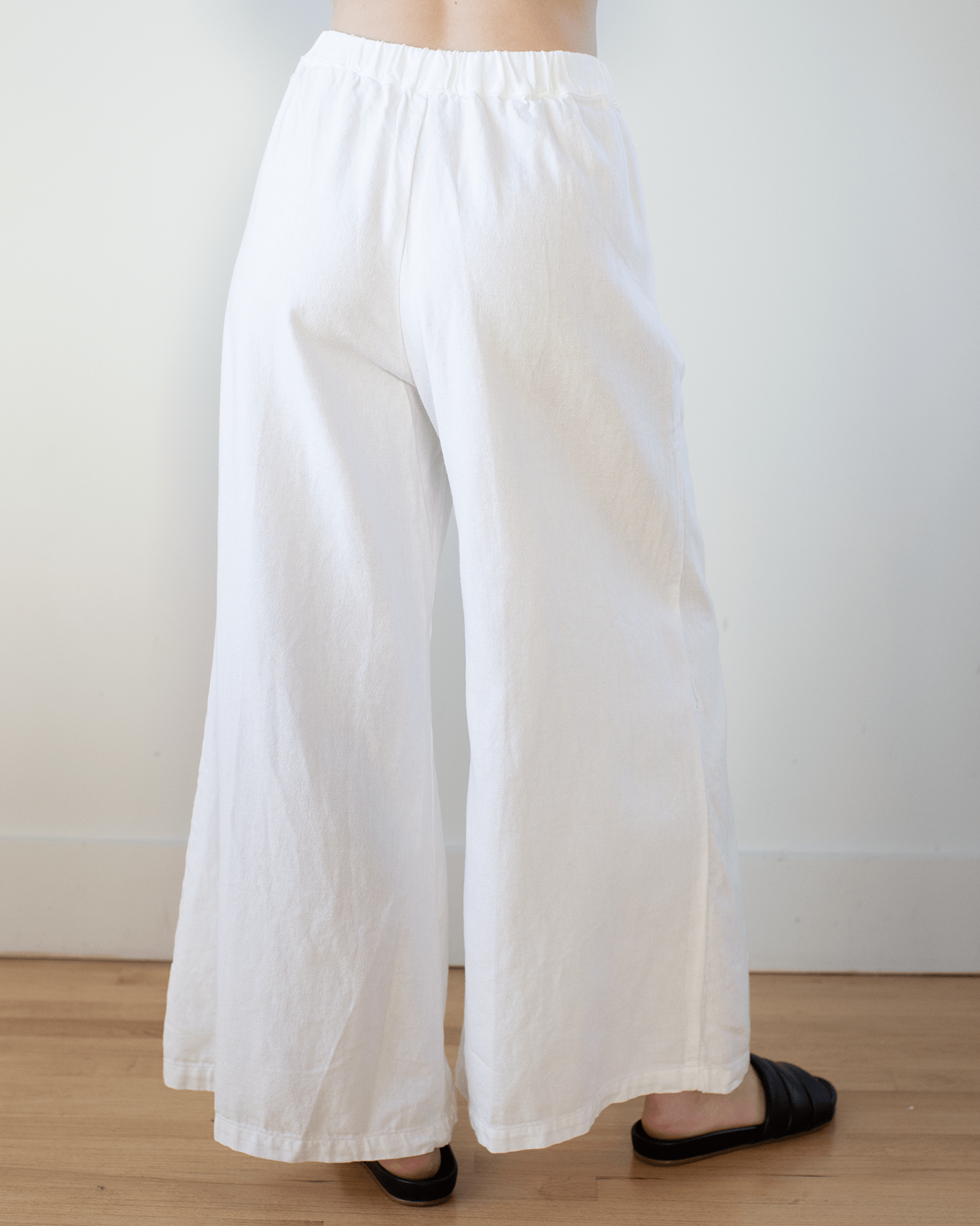 Wendy Pant - Cotton Twill in White