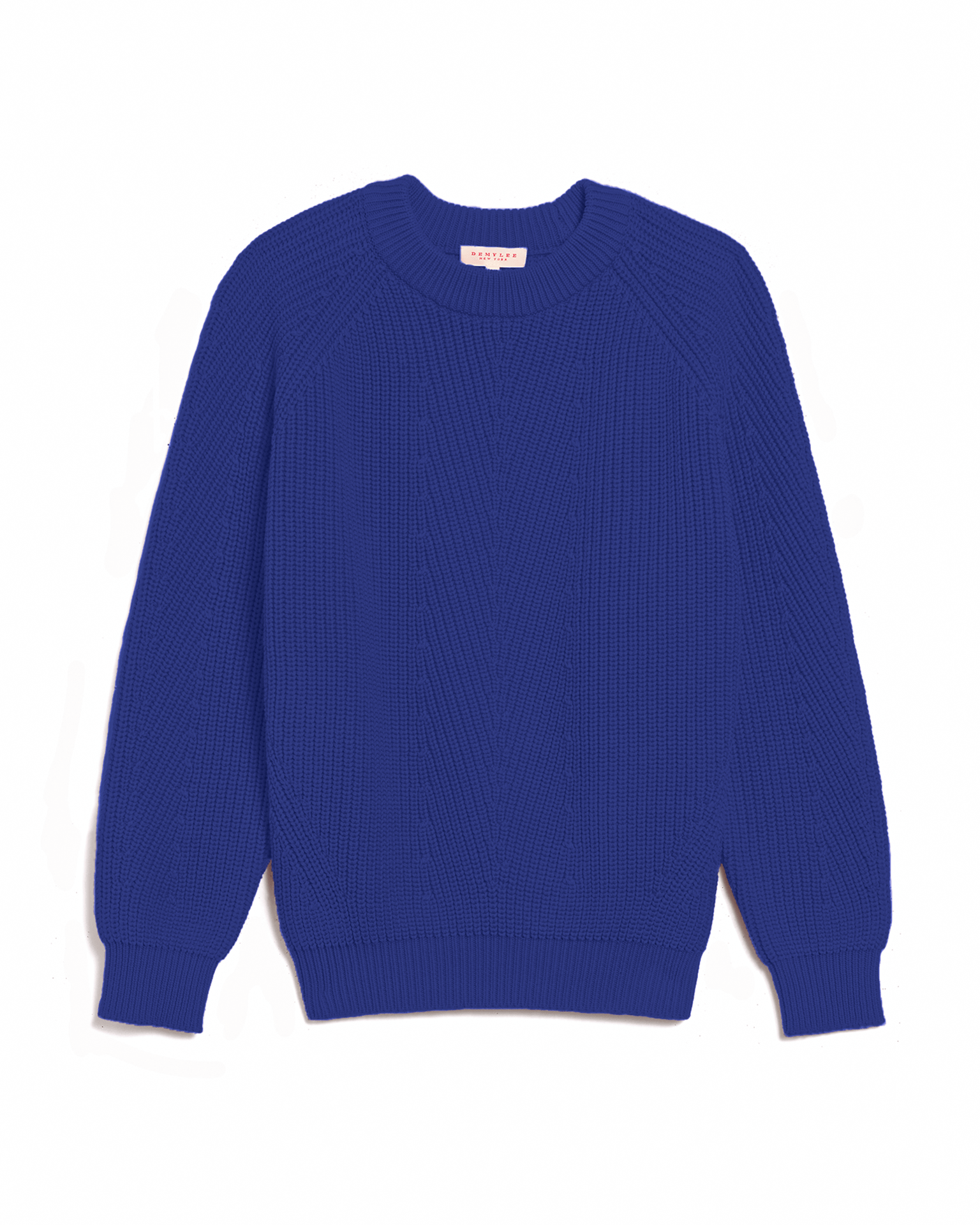 Chelsea Organic Cotton Sweater in Cobalt