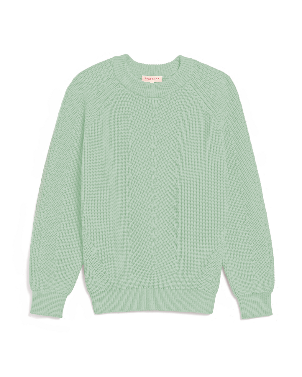 Chelsea Organic Cotton Sweater in Mint