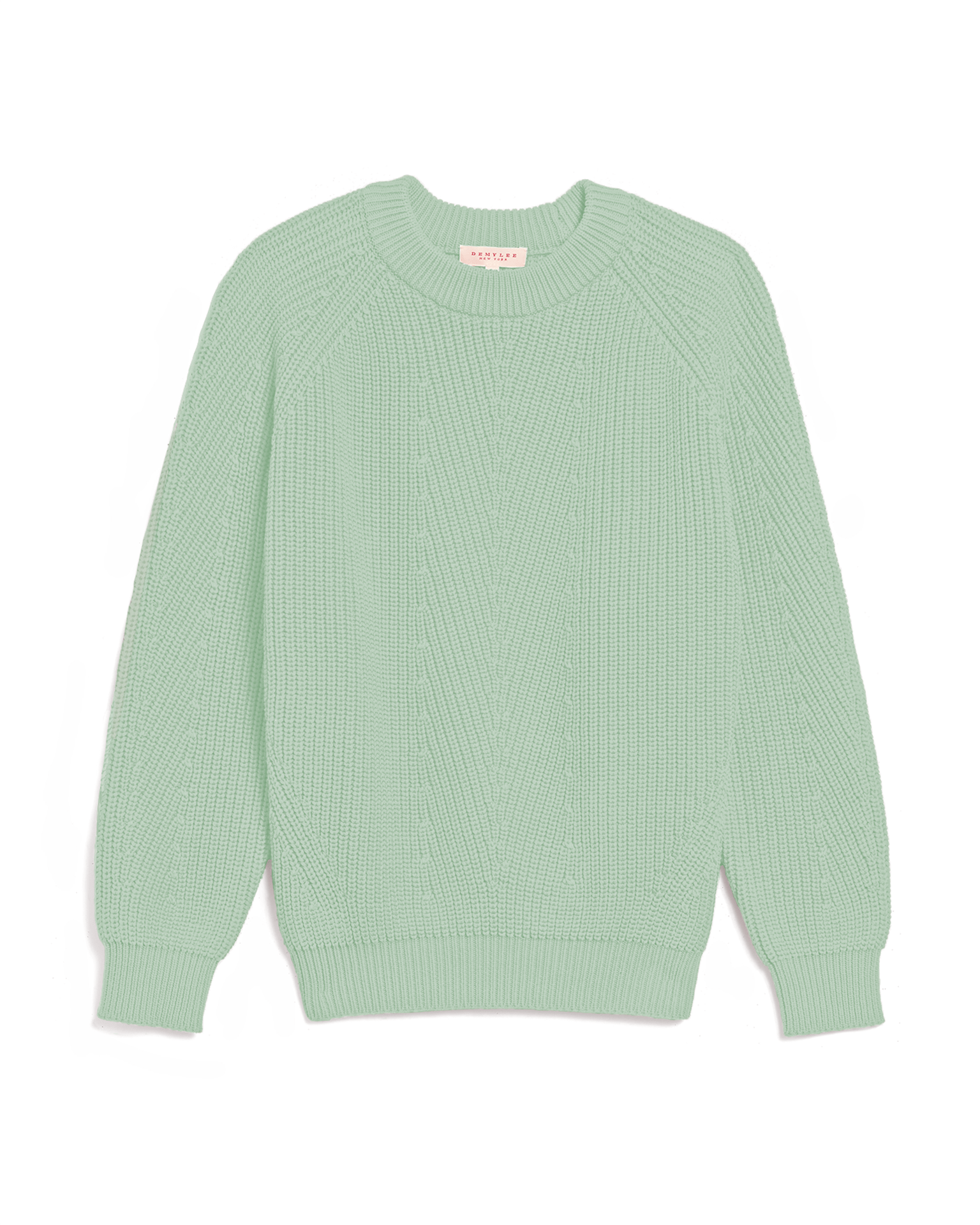 Chelsea Organic Cotton Sweater in Mint