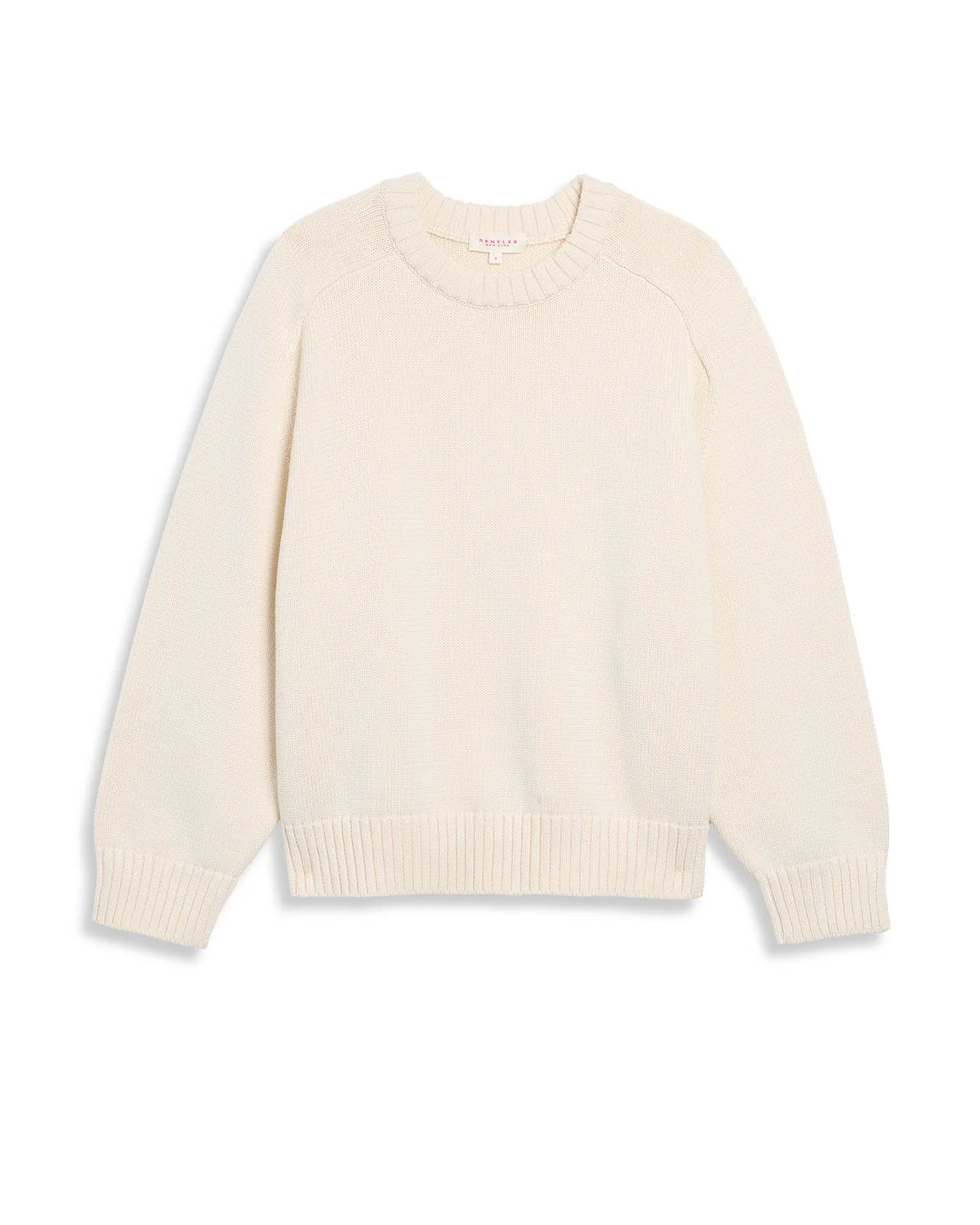 Haruhi Cotton Sweater in Off White