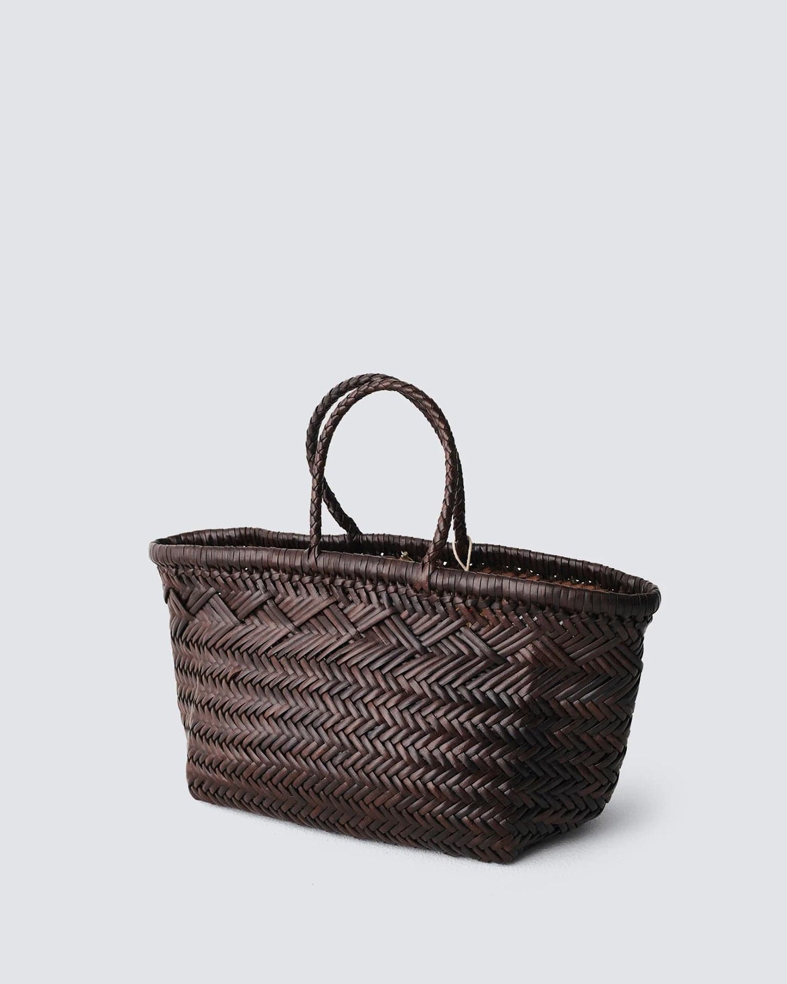 Bamboo Triple Jump - Small - 6 Lines in Dark Brown