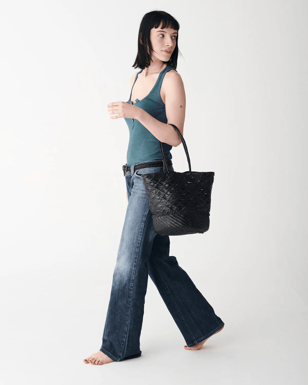 Corso Bucket Bag in Black