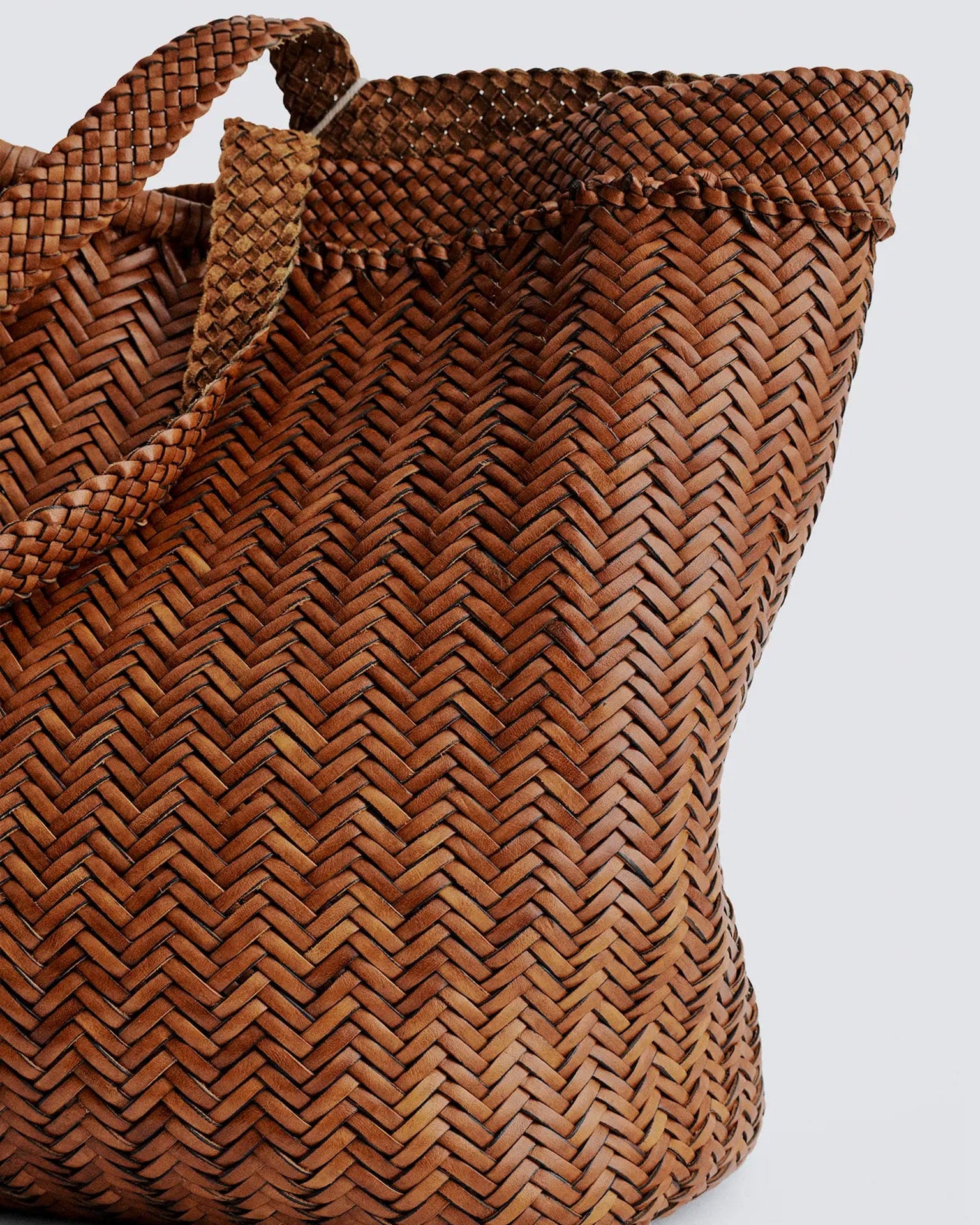 Oversize Bag in Tan
