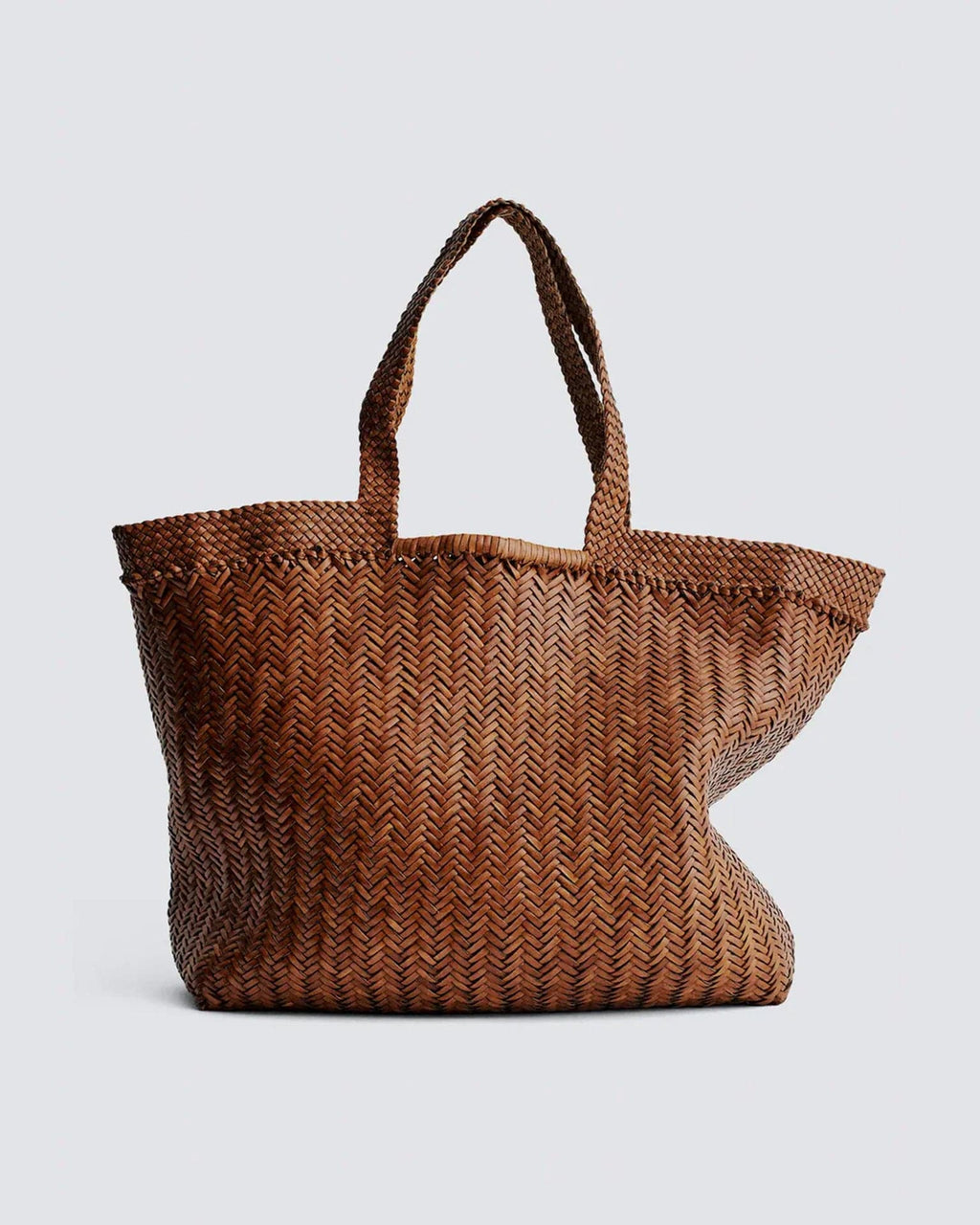 Oversize Bag in Tan