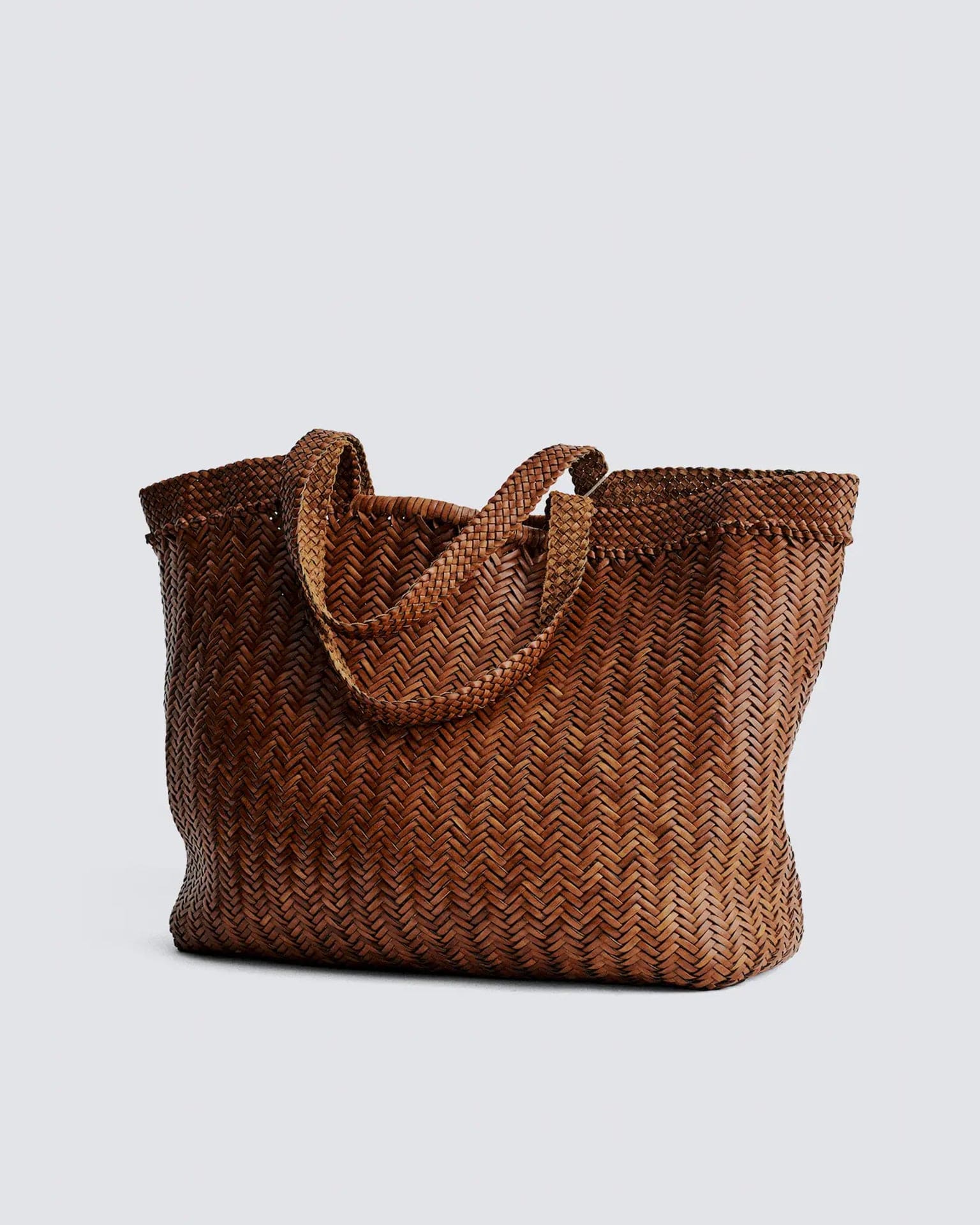 Oversize Bag in Tan