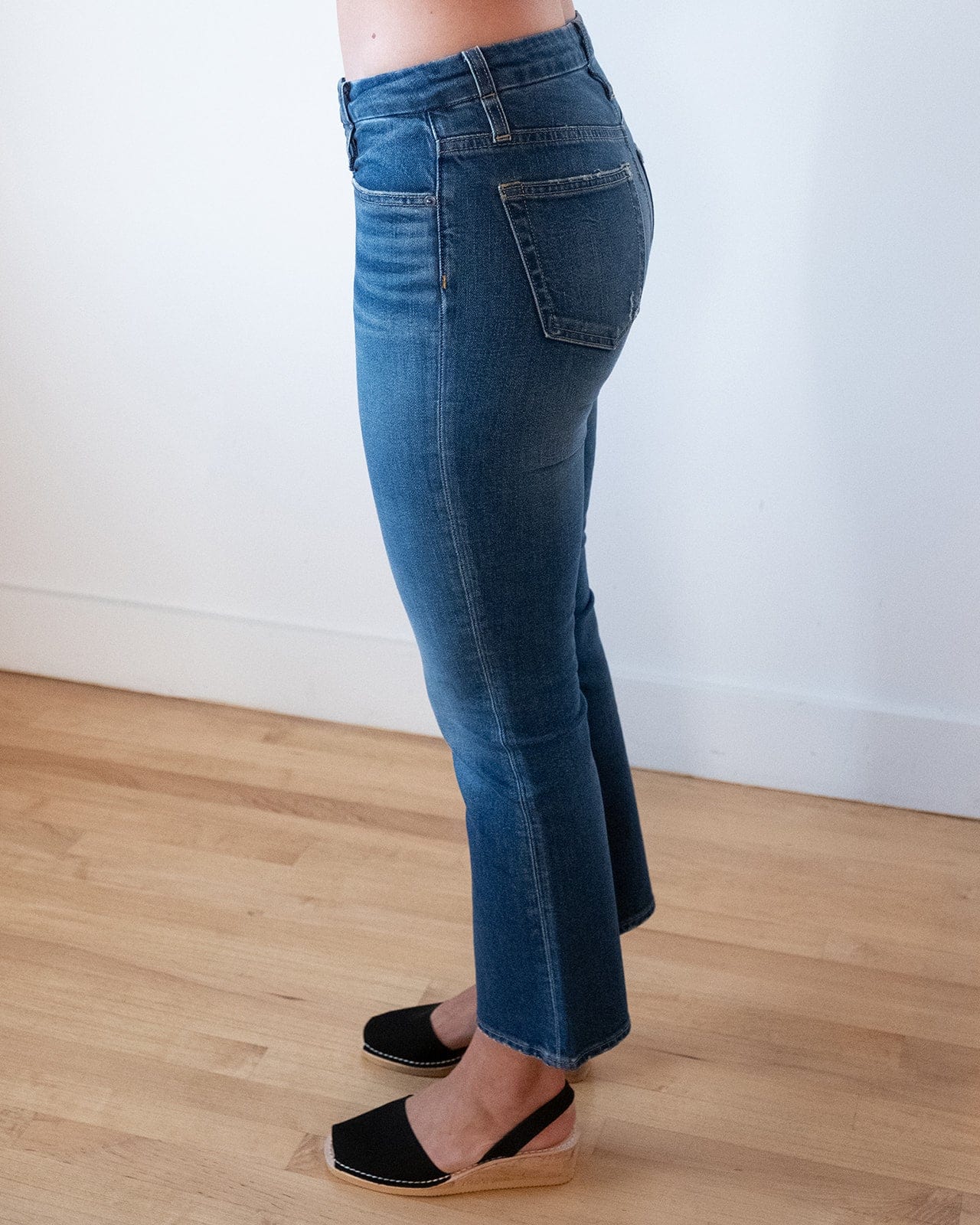 Lark Slate Ankle Bootcut in Terrace