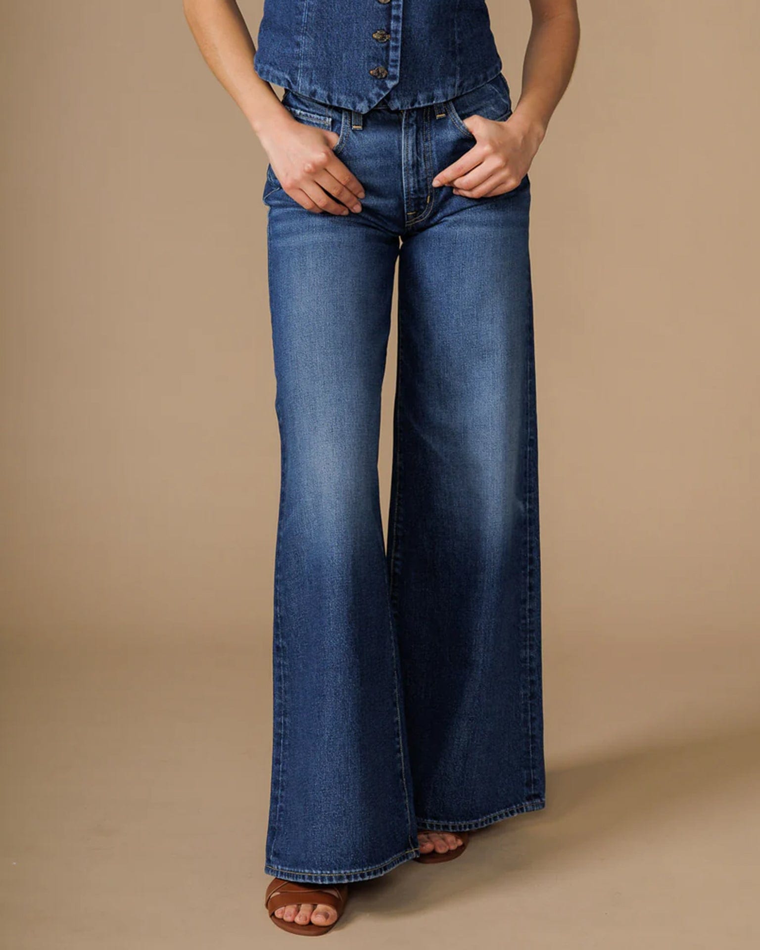 Marli Super Wide Leg in Rialto