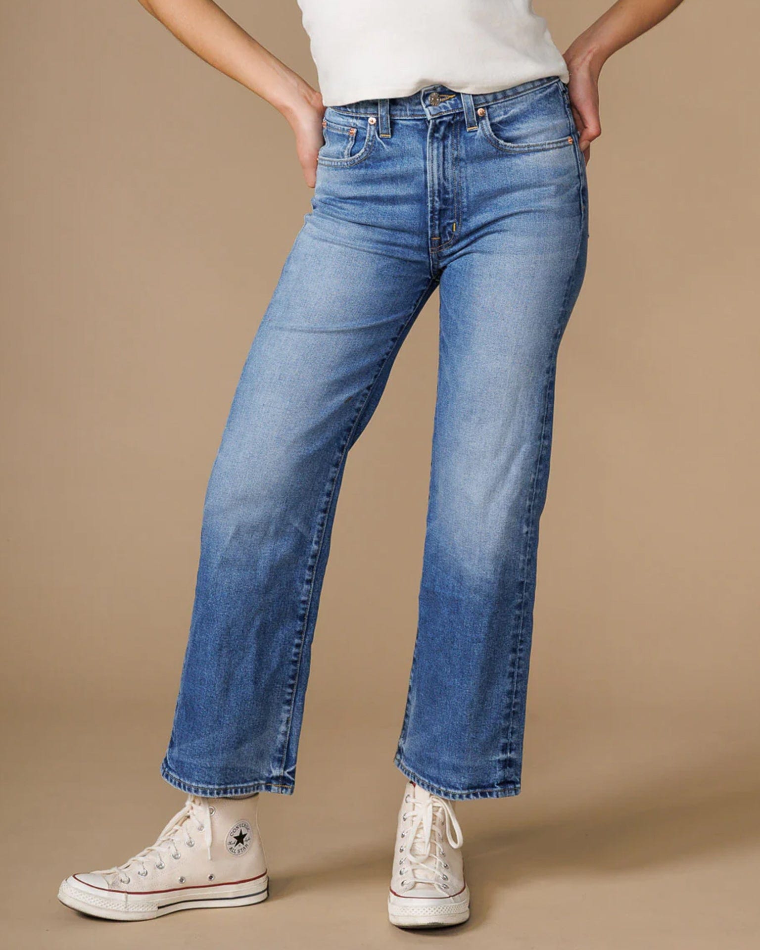 Marli Wide Leg Ankle in Grand