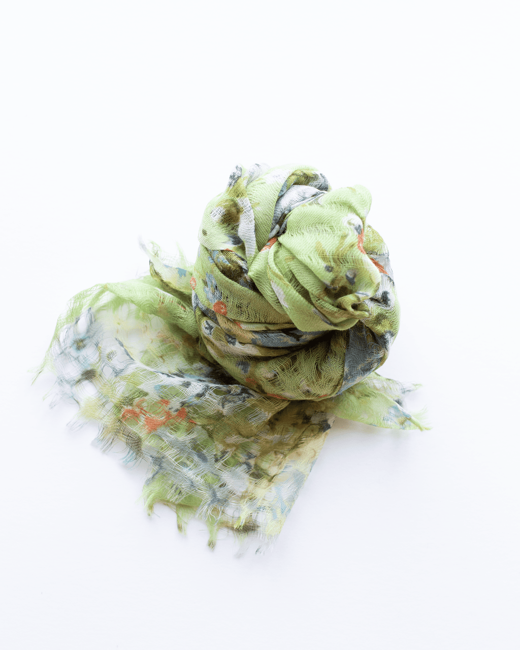 Fleur 1 Scarf in Jade