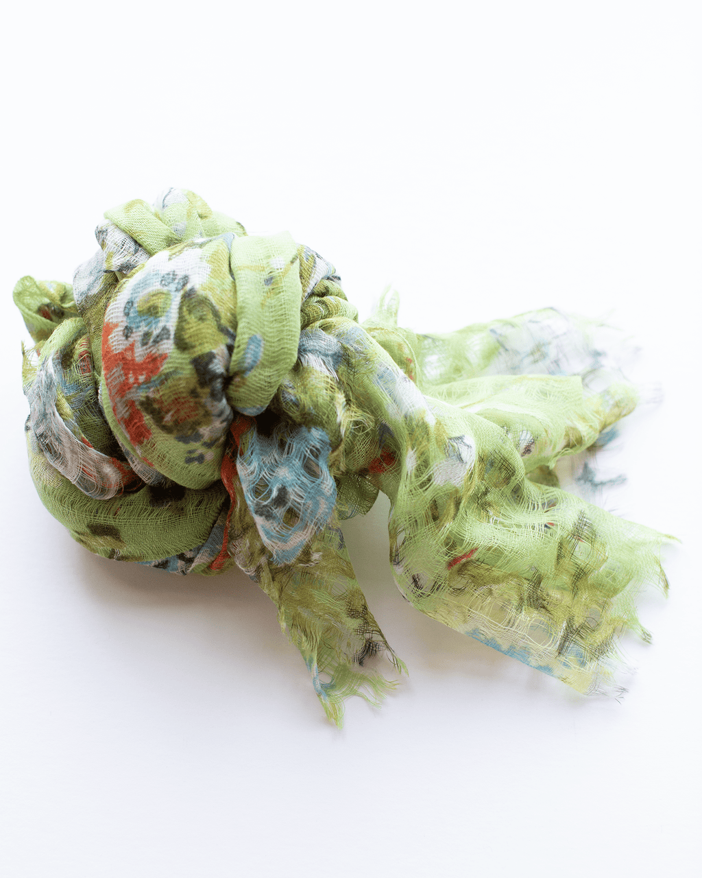 Fleur 1 Scarf in Jade