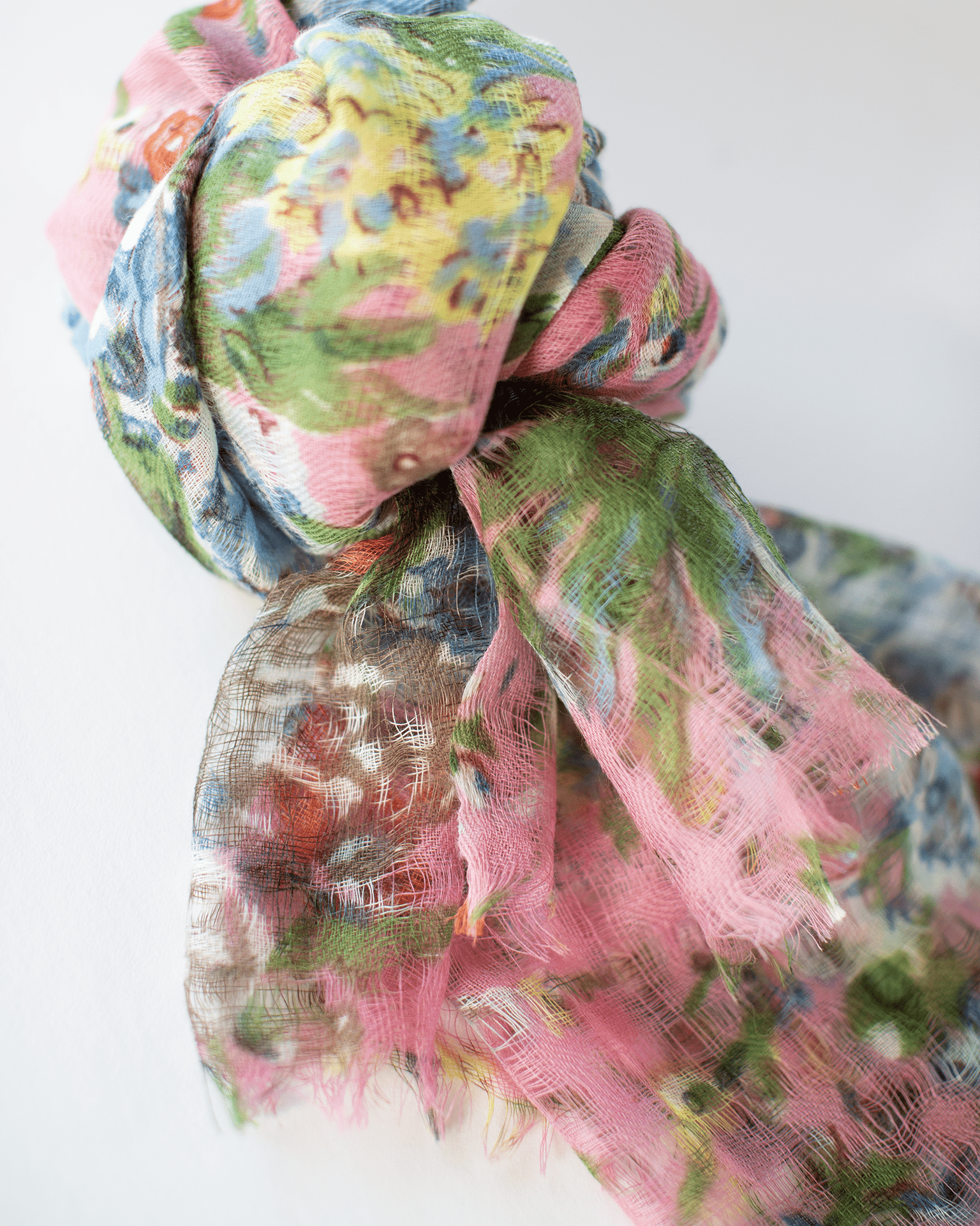 Fleur 1 Scarf in Peony