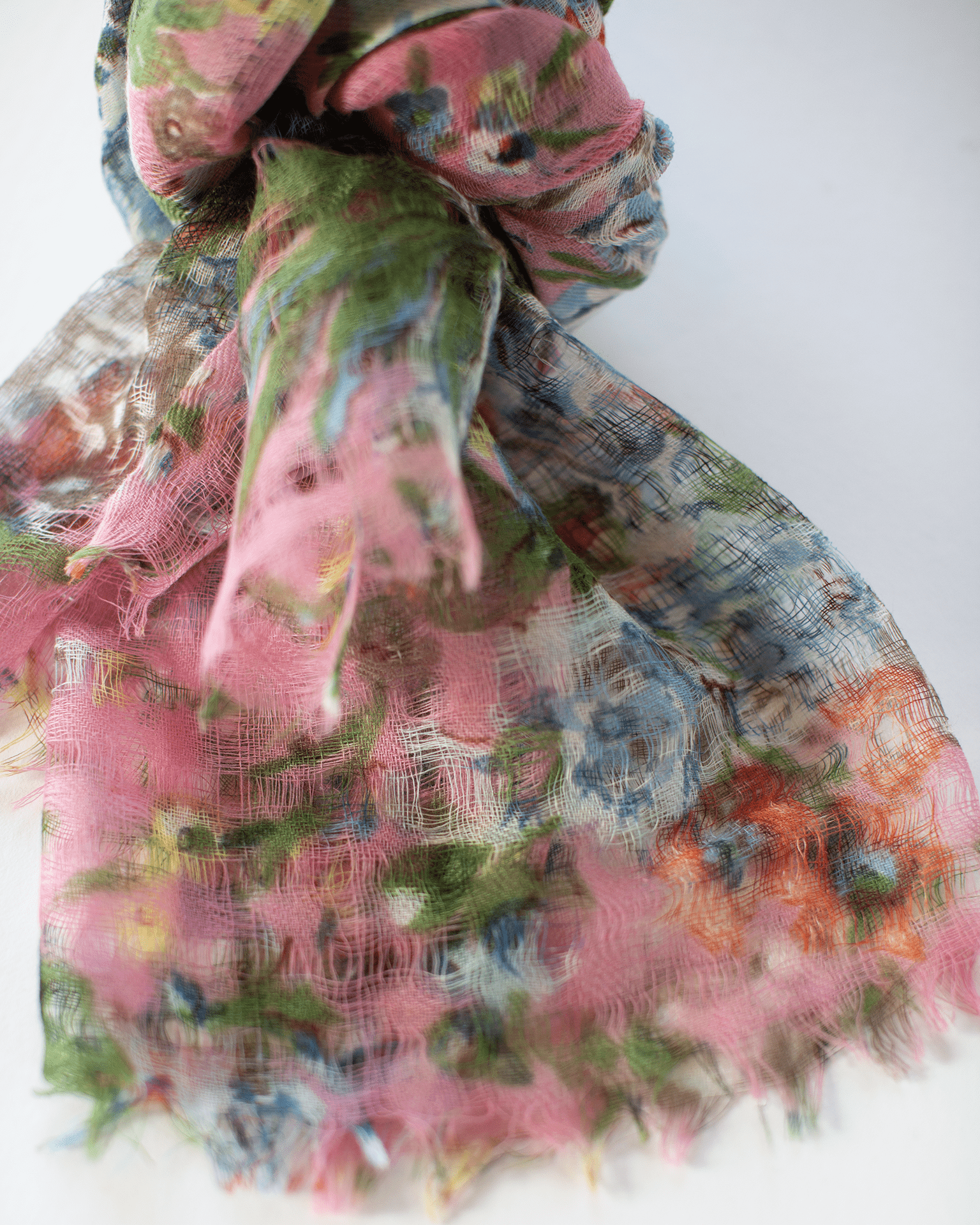 Fleur 1 Scarf in Peony