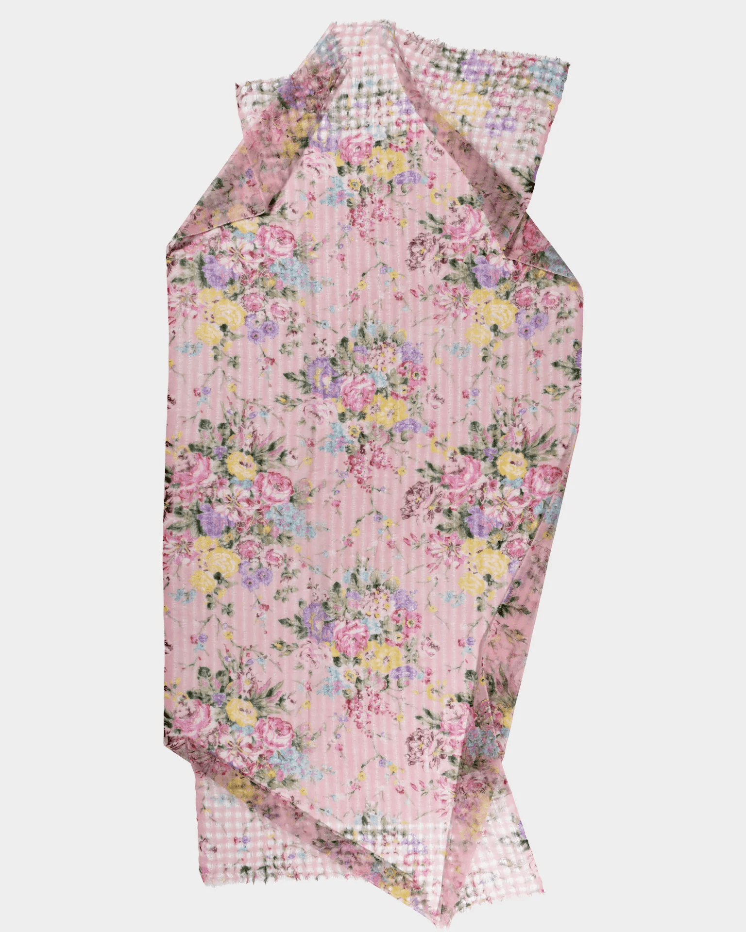 Fleur 1 Scarf in Rose