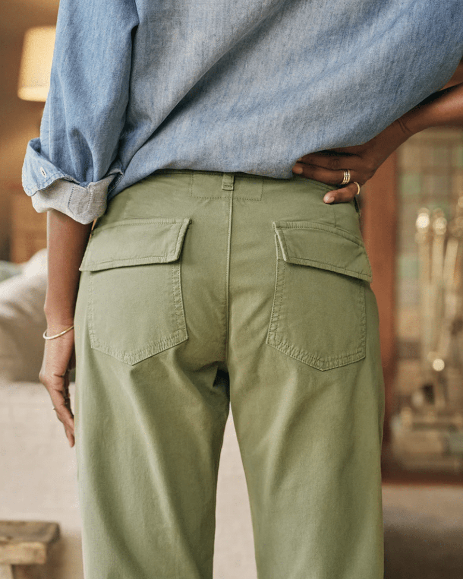 Blackrock Utility Pant in Army