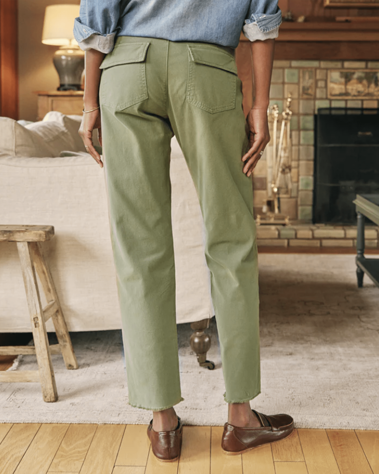 Blackrock Utility Pant in Army