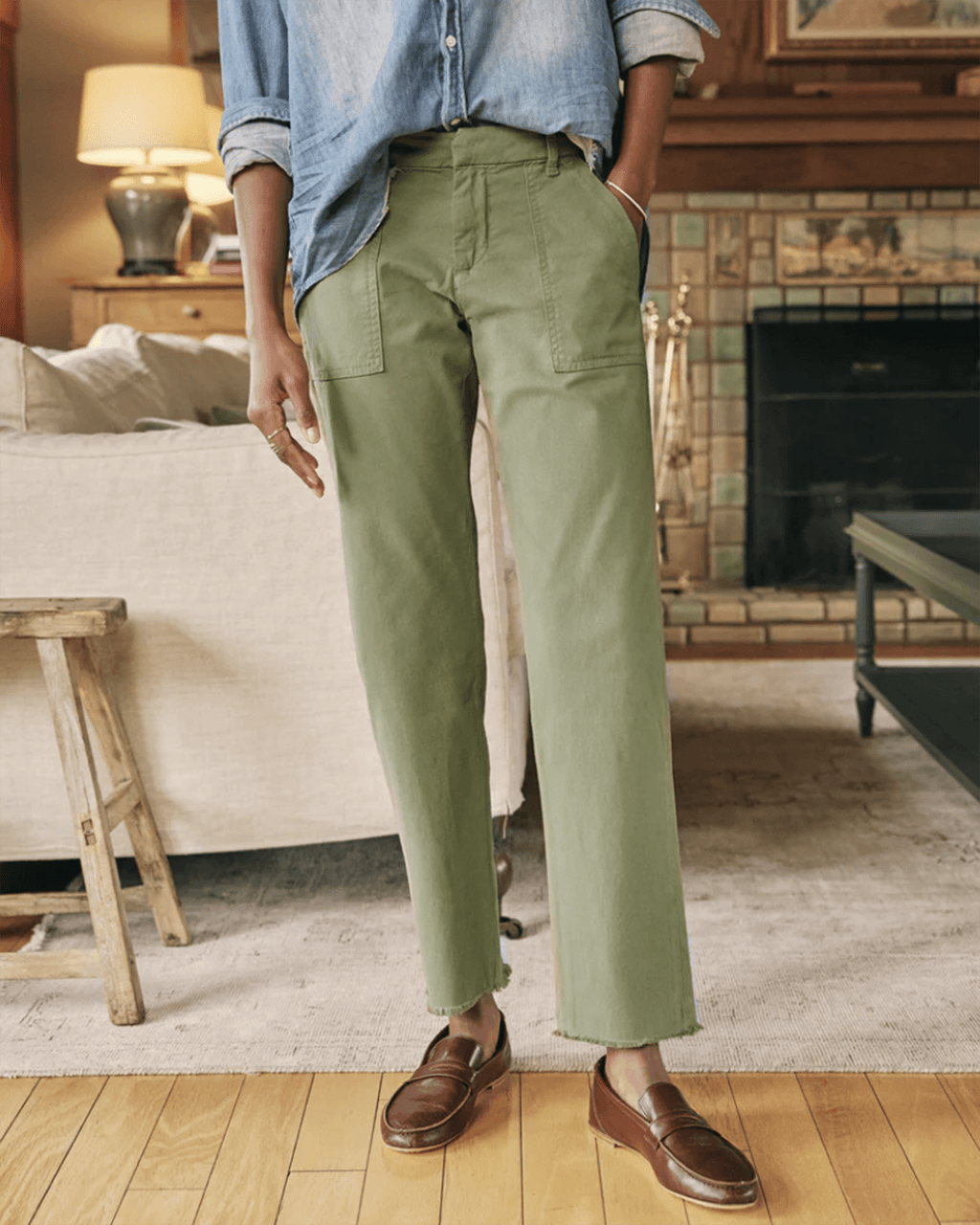 Blackrock Utility Pant in Army