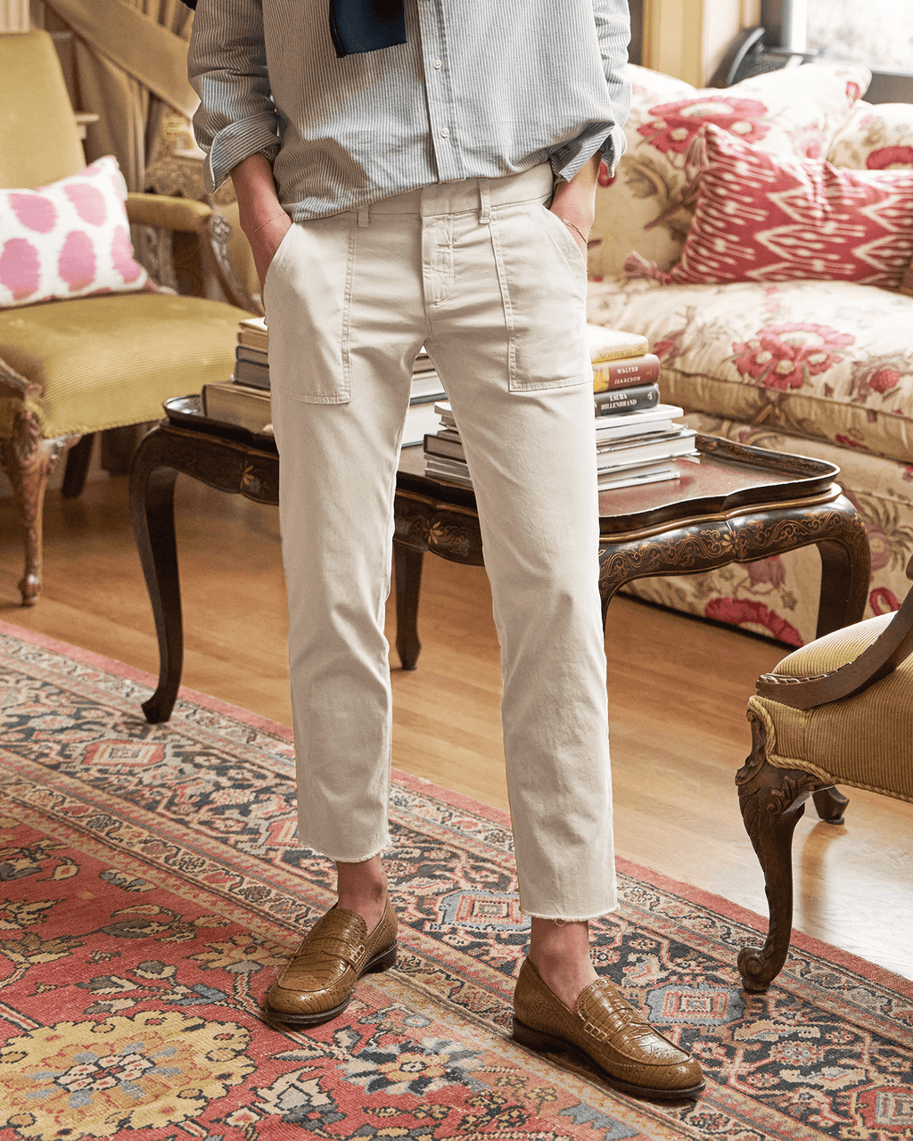 Blackrock Utility Pant in Chalk