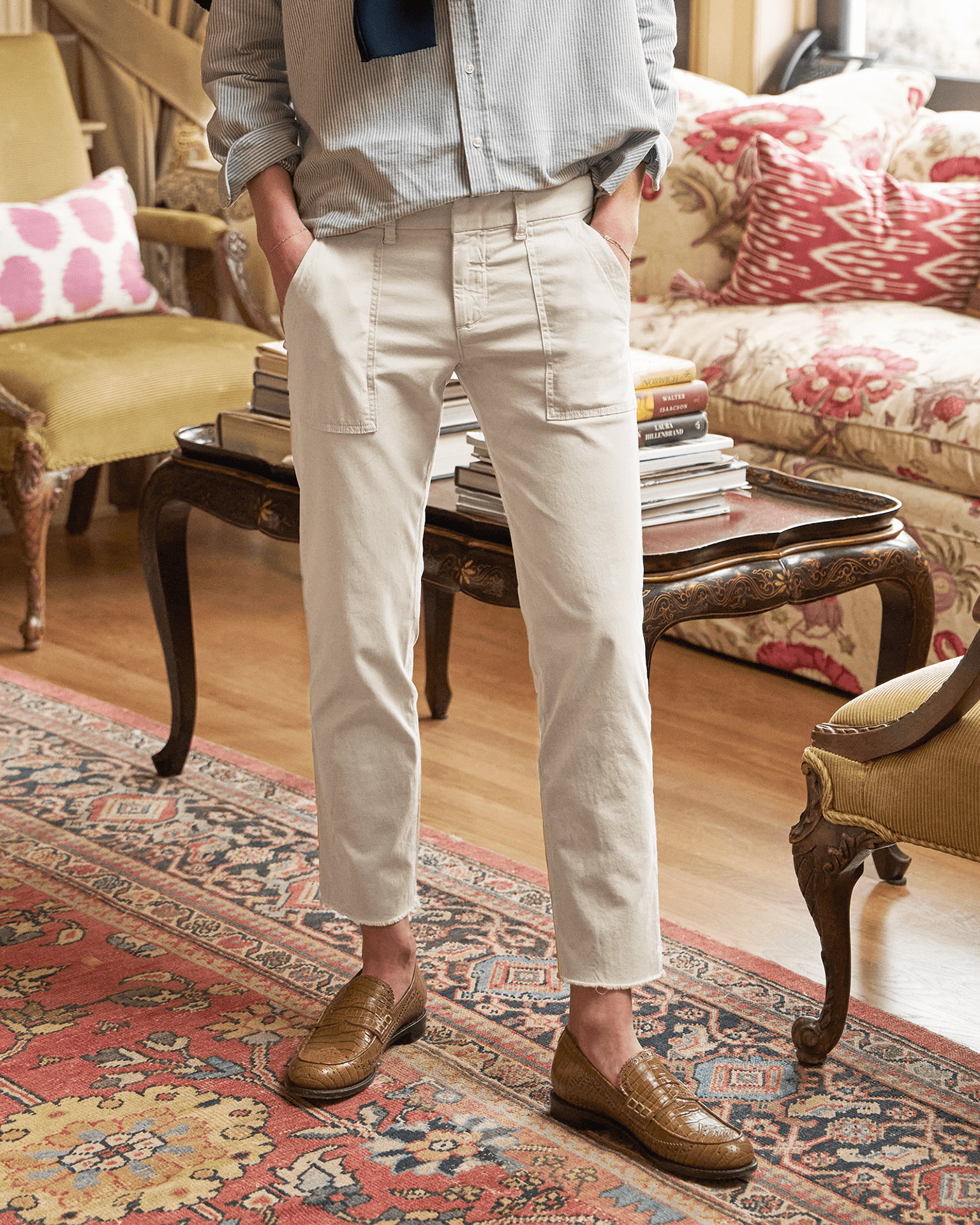 Blackrock Utility Pant in Chalk
