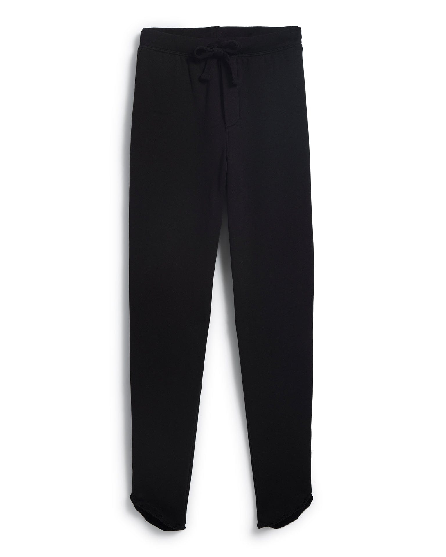 Christine Tulip Ankle Sweatpant in Black