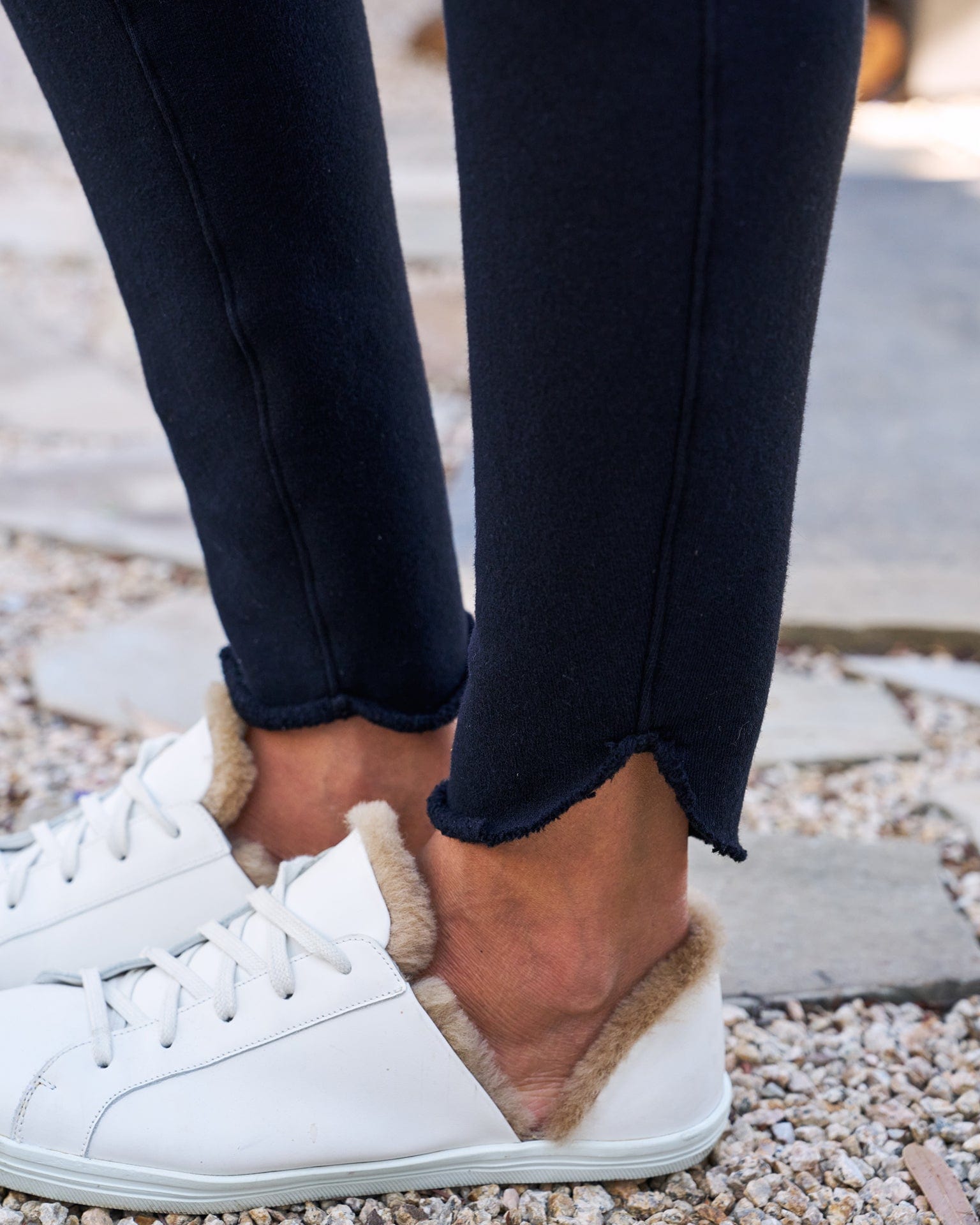 Christine Tulip Ankle Sweatpant in British Royal Navy