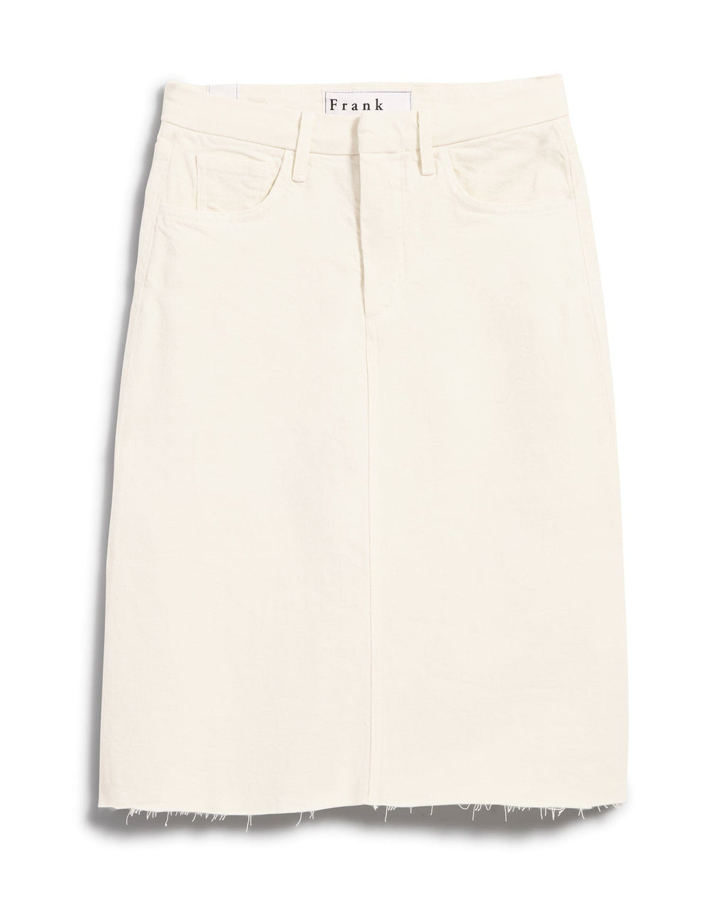 Donnybrook Mini Denim Skirt in Natural