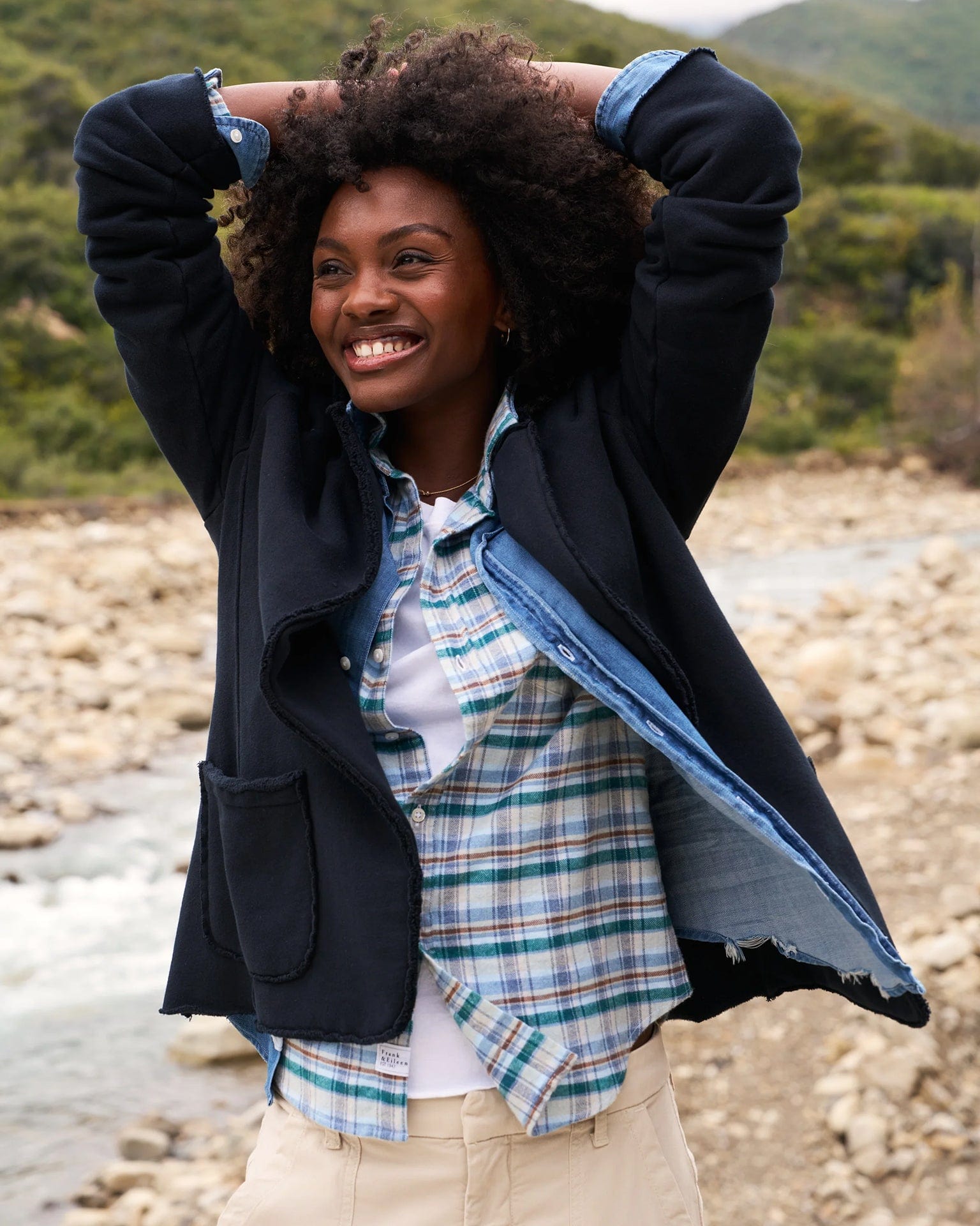 Dublin Knit Blazer in British Royal Navy