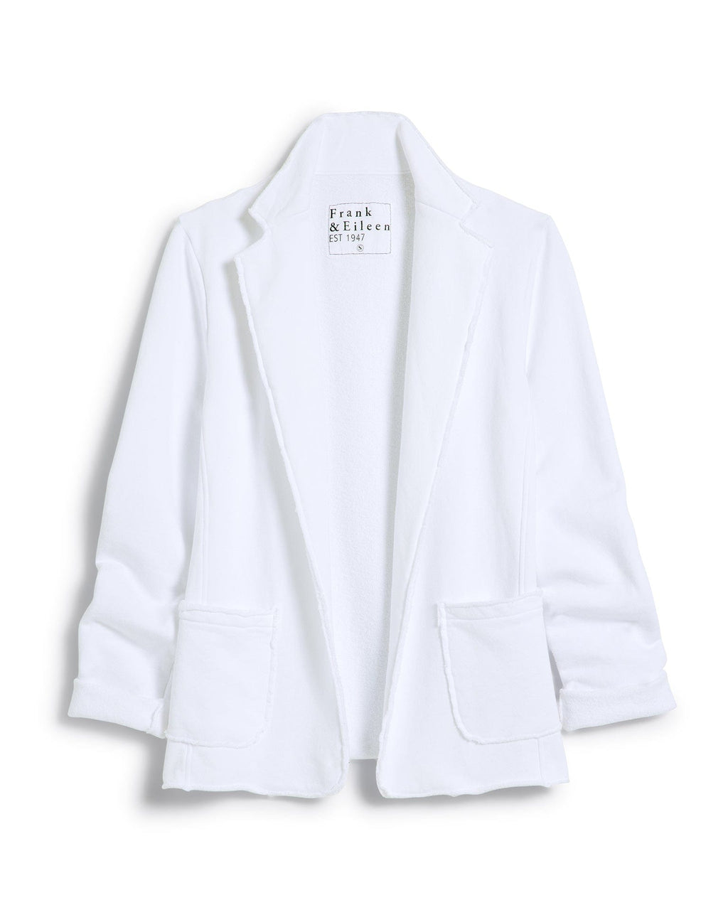 Dublin Knit Blazer in White