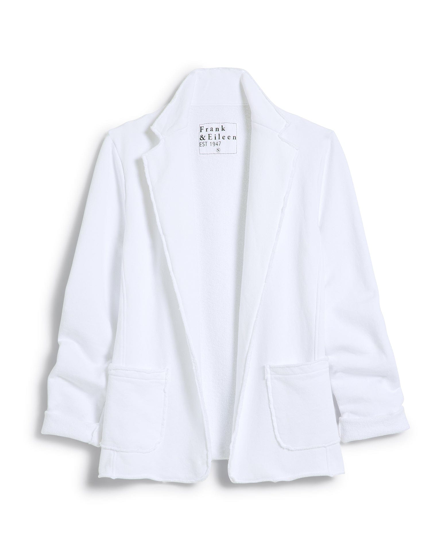 Dublin Knit Blazer in White
