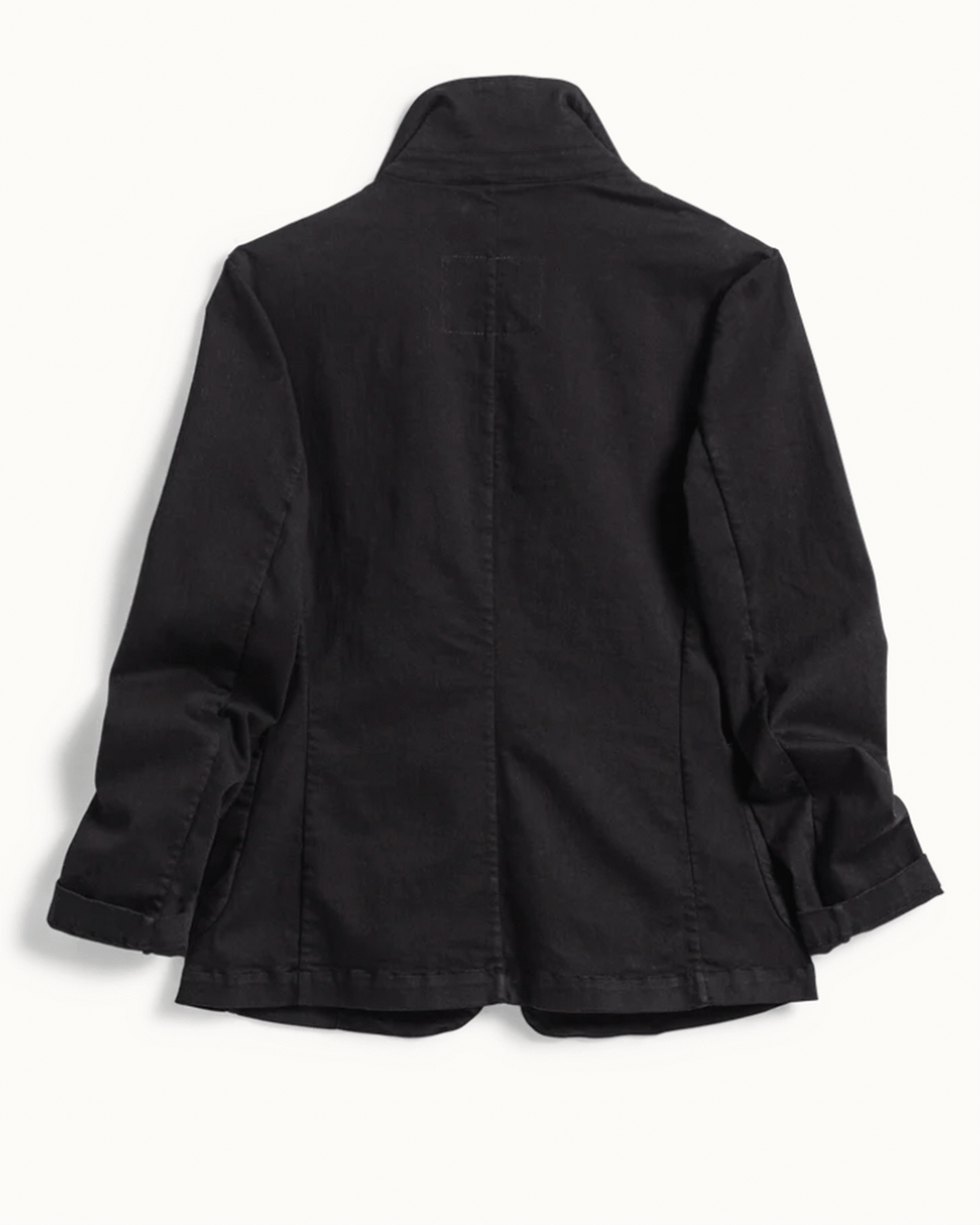 Dublin Tailored Blazer in Jet Black Denim