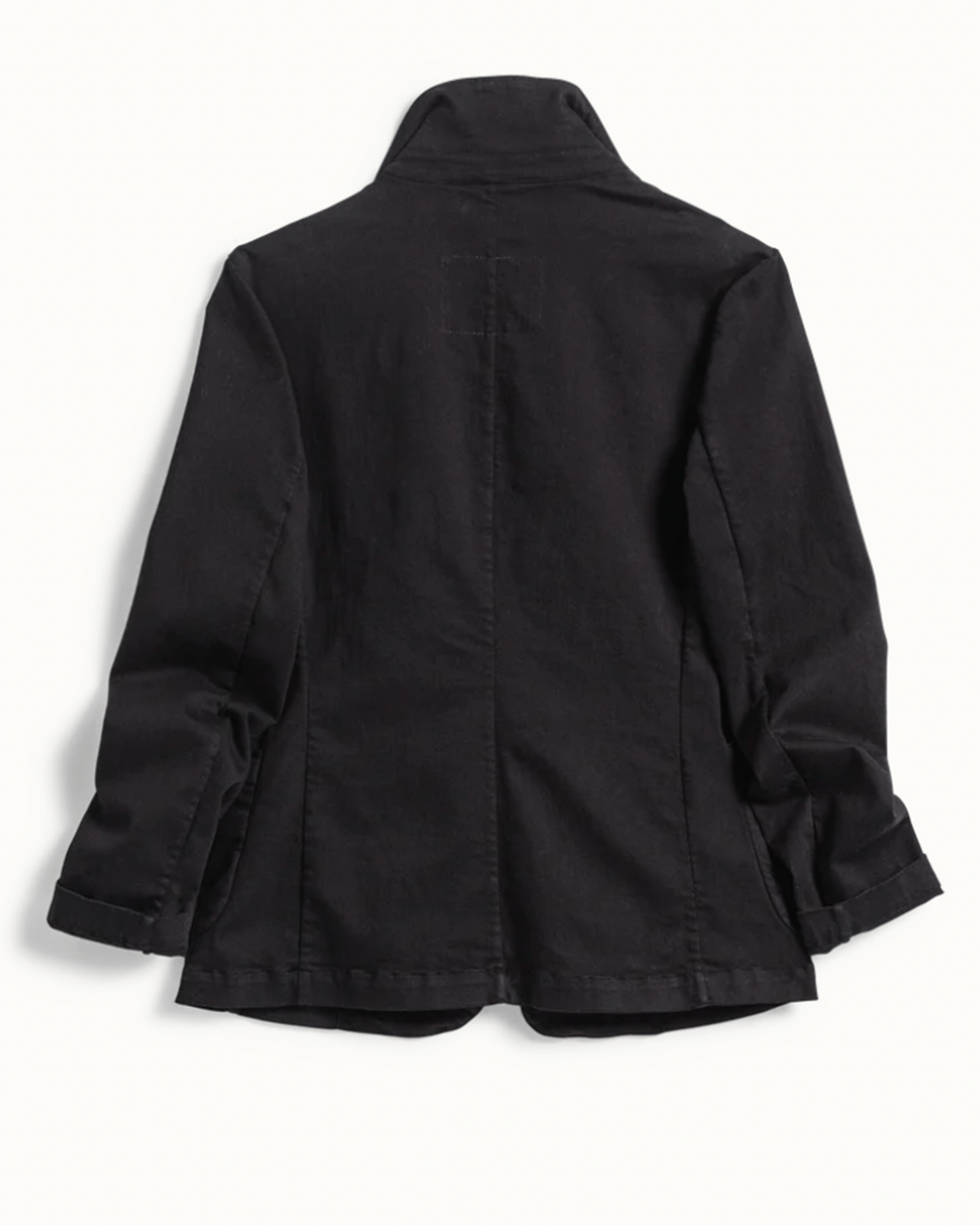 Dublin Tailored Blazer in Jet Black Denim