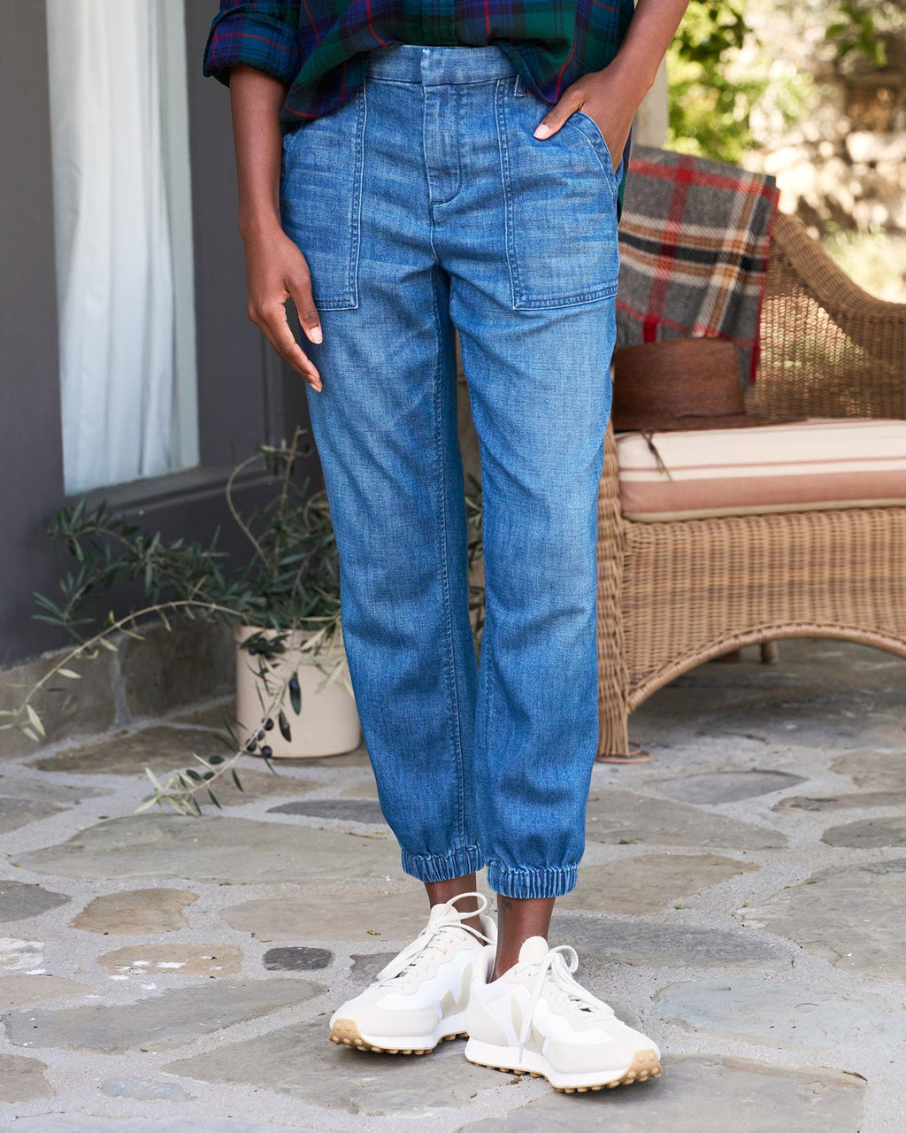 Jameson Utility Jogger in 1984 Washed Blue